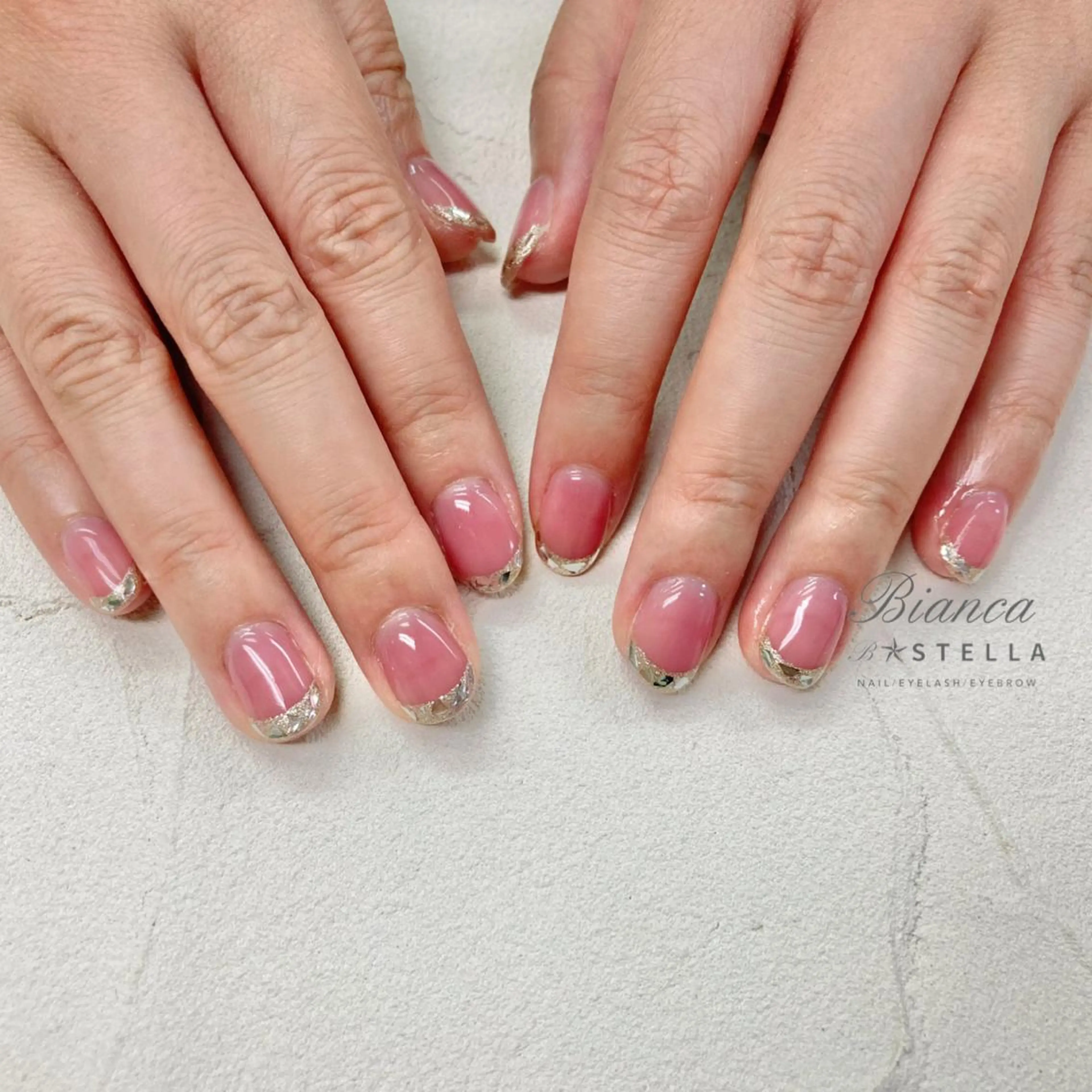 ネイル クリアネイル Mojyam nail所属・松本 実咲のネイルデザイン