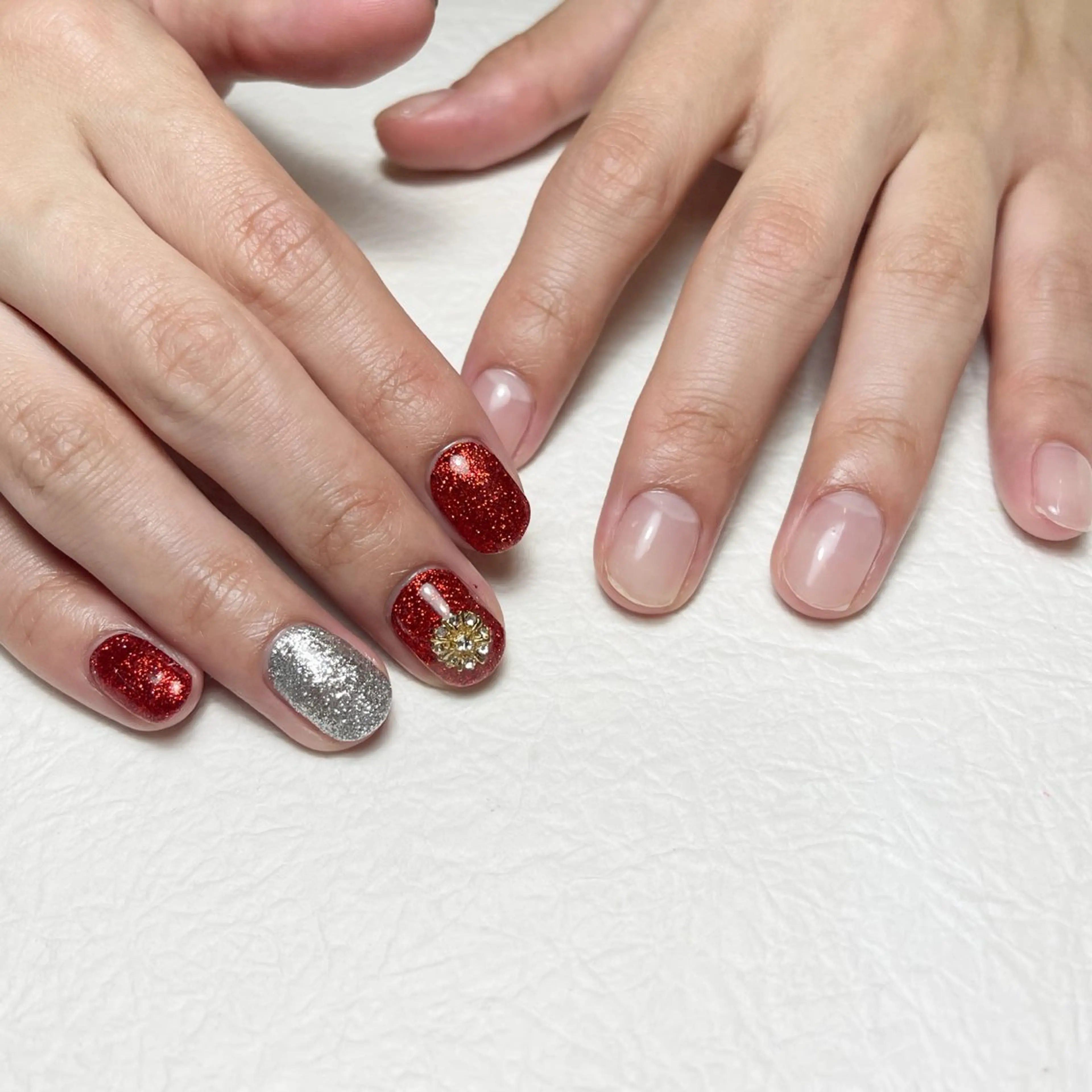 ネイル アートネイル フットネイル ジェルネイル ゴージャス キラキラネイル ハンドネイル Y nail なんば堀江店のネイルデザイン