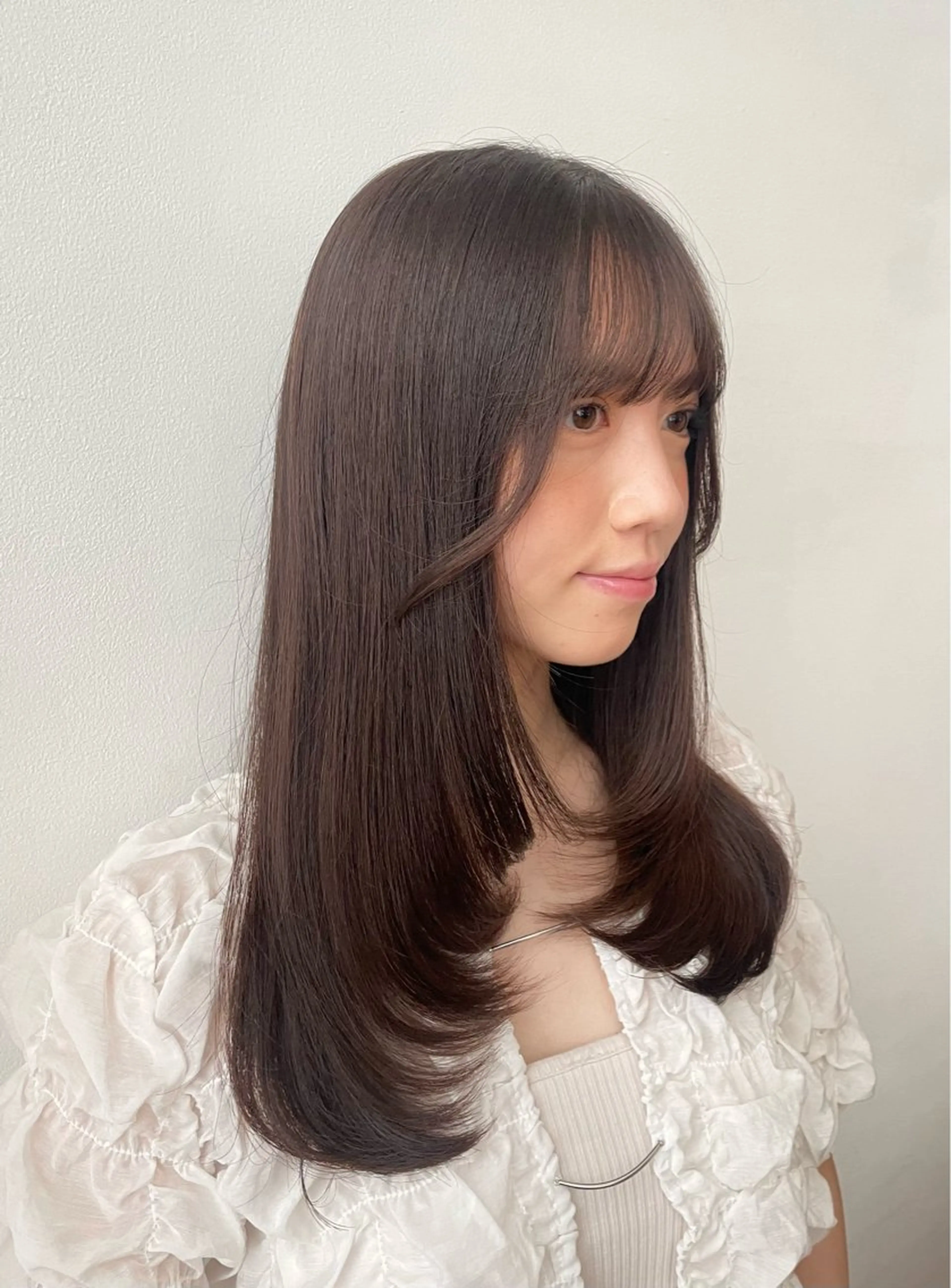 セミロング カット Jr.スタイリスト 木村愛佳のヘアスタイル