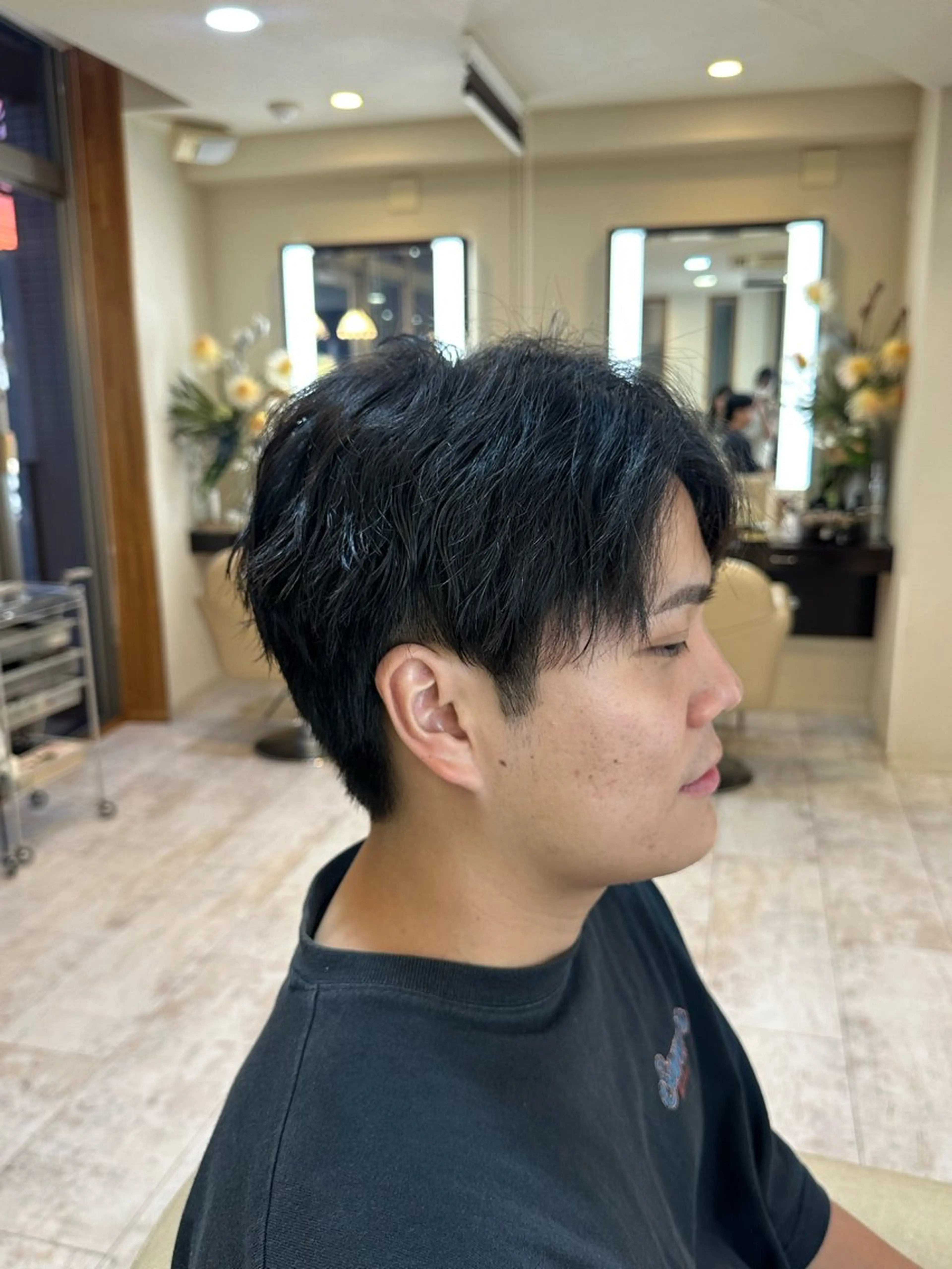 メンズ ic hair make所属・メンズカットモデル 佐藤 亜由美のヘアスタイル