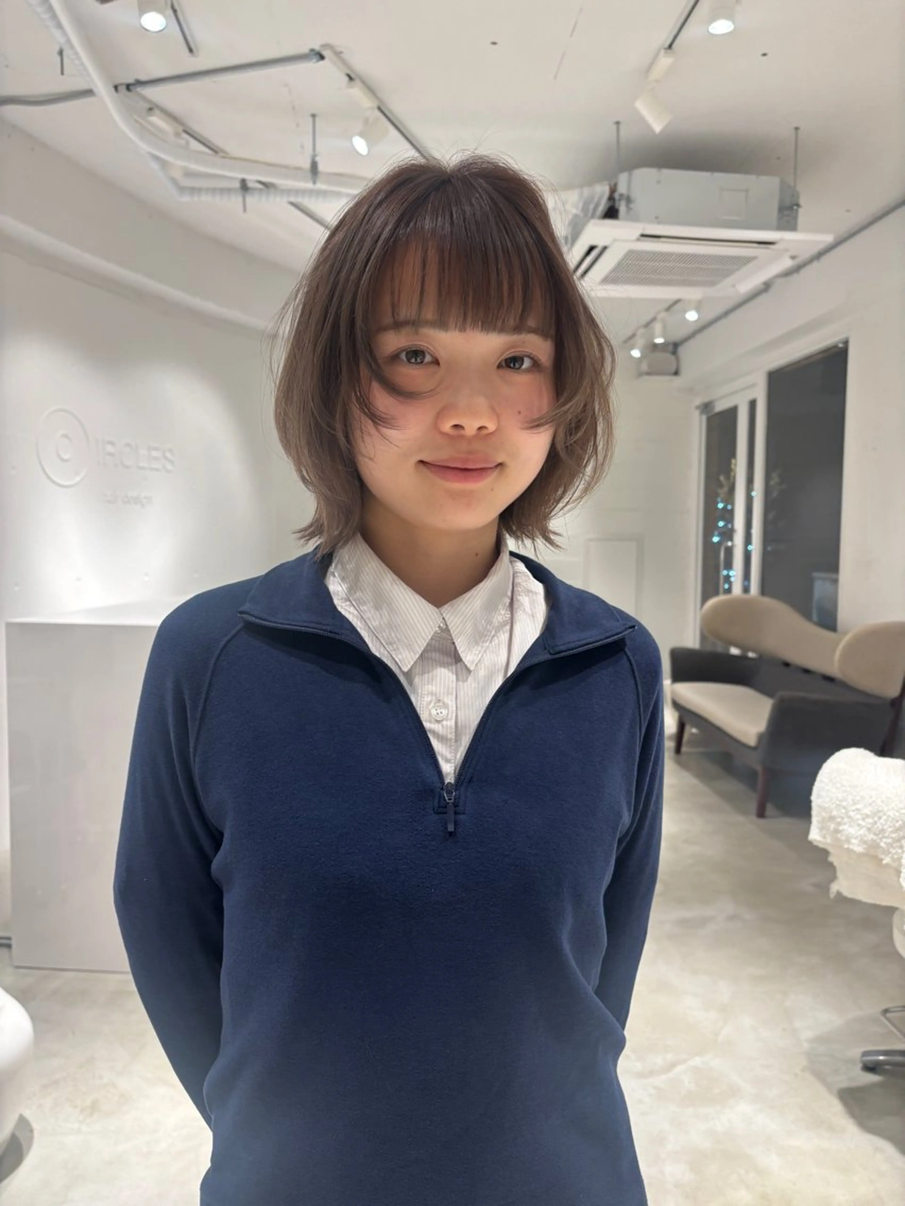 ショート カラー カット ヘアカラー 薬院浄水通/ショート /ボブ/rukaのヘアスタイル