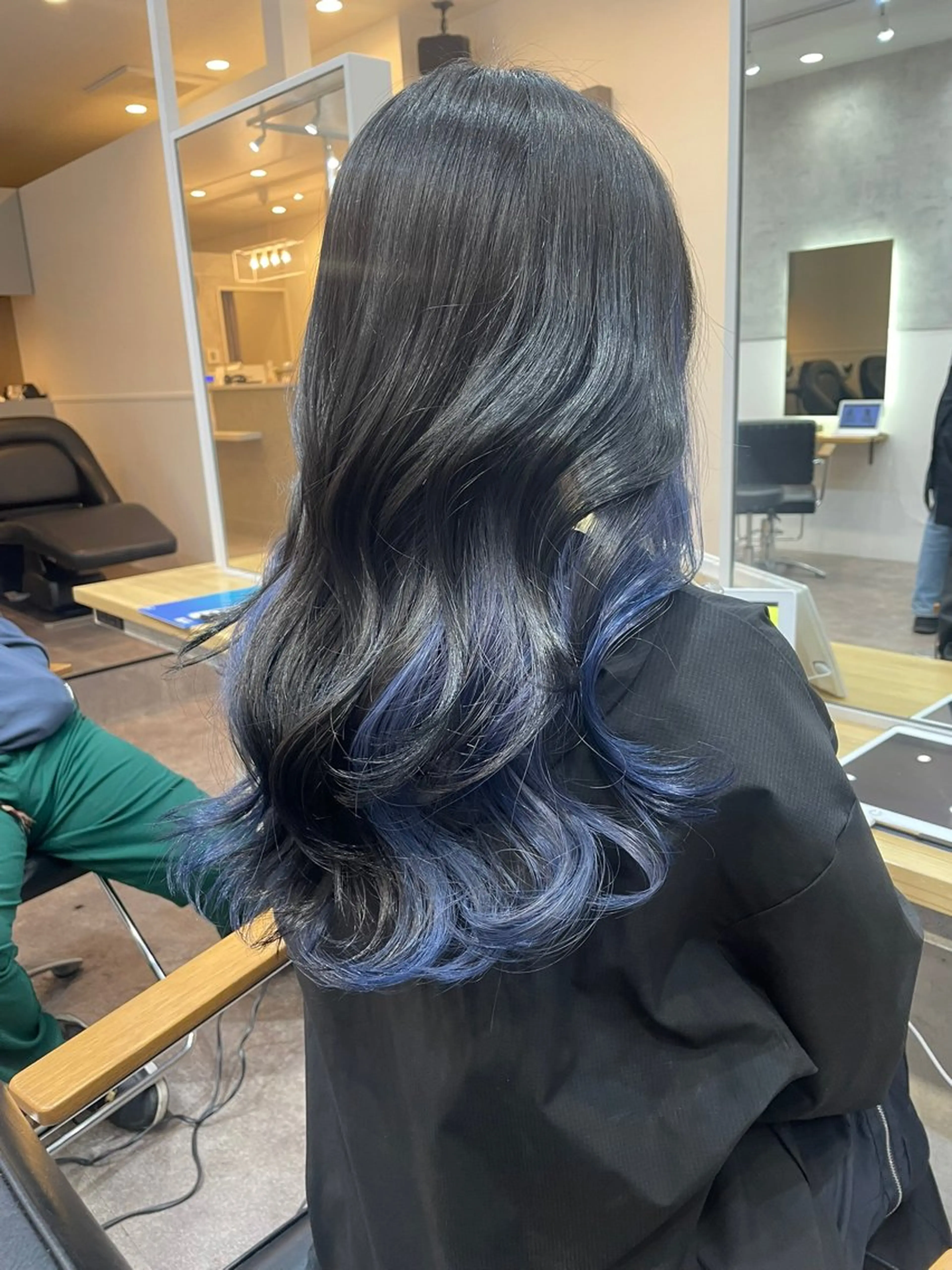 ロング カラー Relais(ルレ)本山店所属・山本 淳史のヘアスタイル