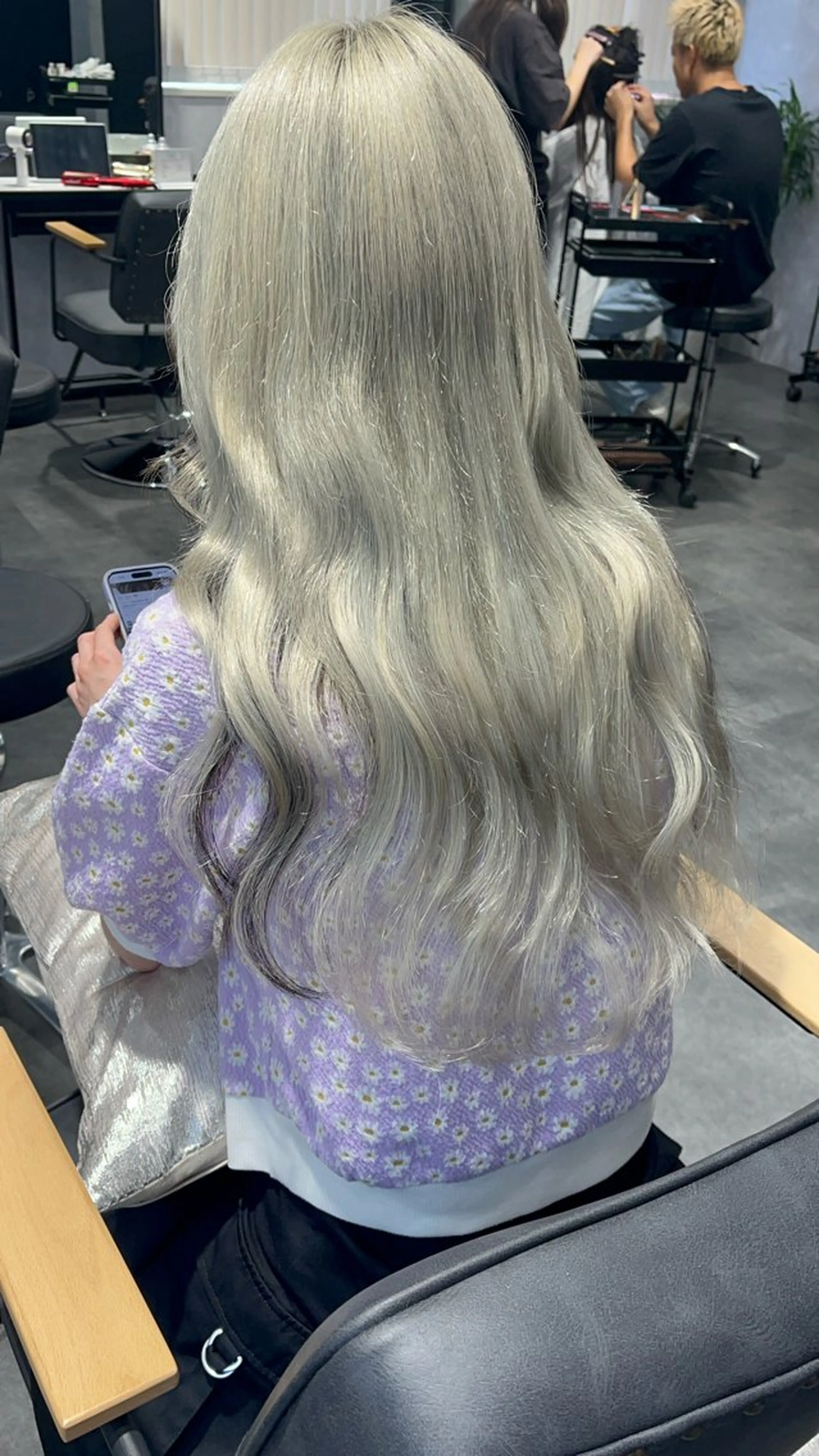 ロング エクステ エクステ レイヤーカット /konomiのヘアスタイル