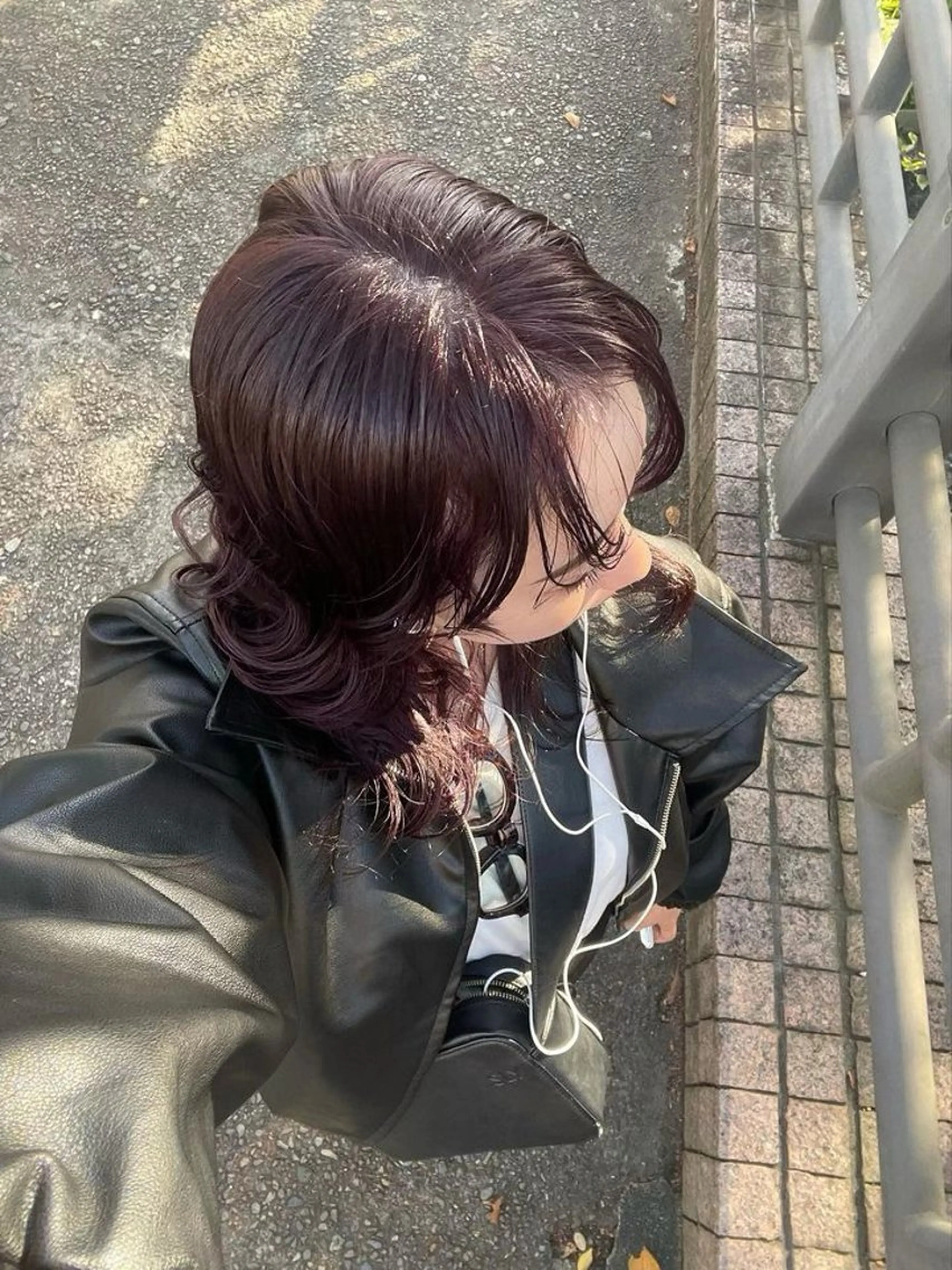 ミディアム カラー 顔まわりカット/艶髪 カラー✨けいとのヘアスタイル