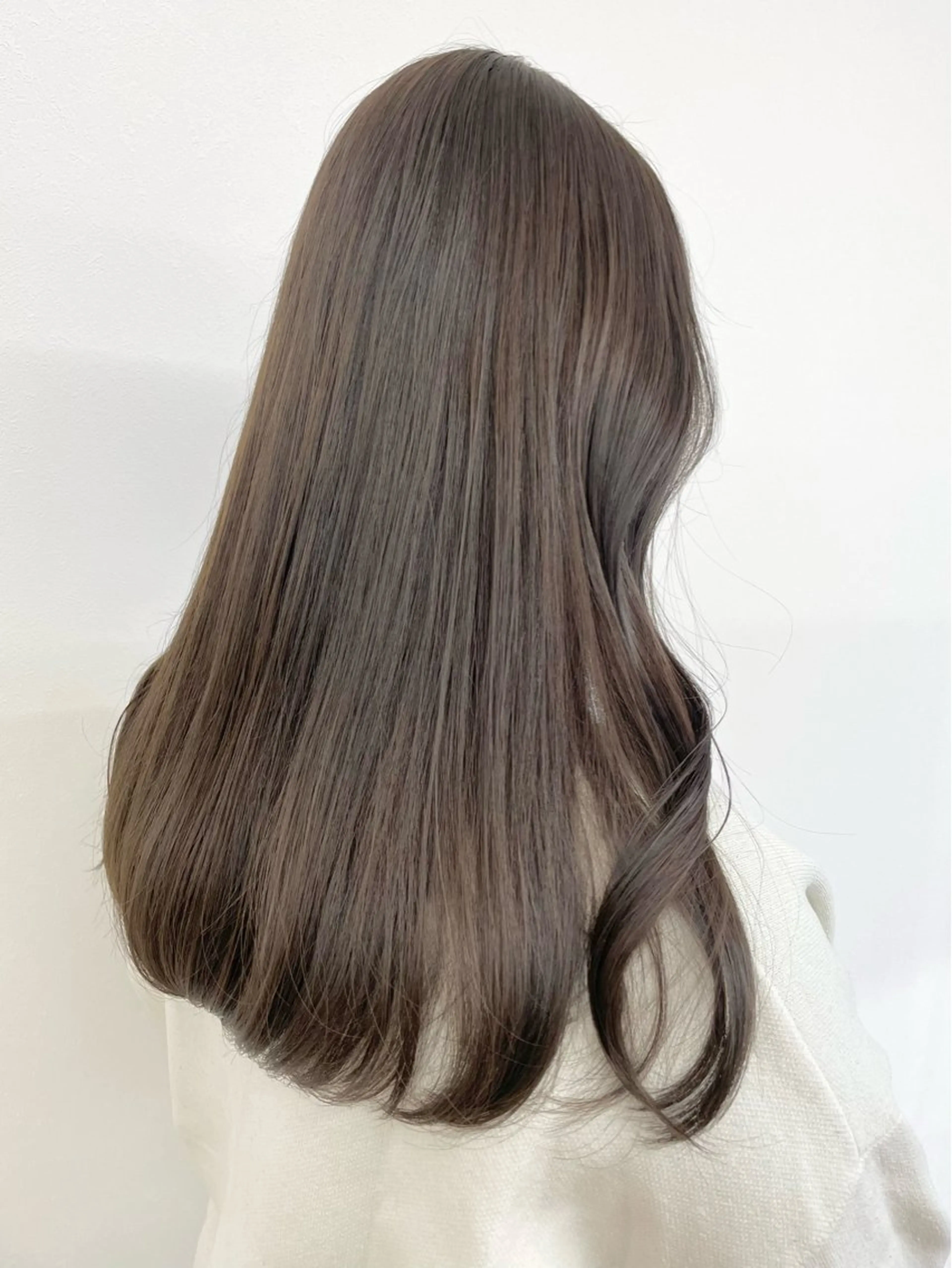 ロング 髪質改善 トリートメント ヘアカラー トリートメント 松田 /骨格矯正カットのヘアスタイル