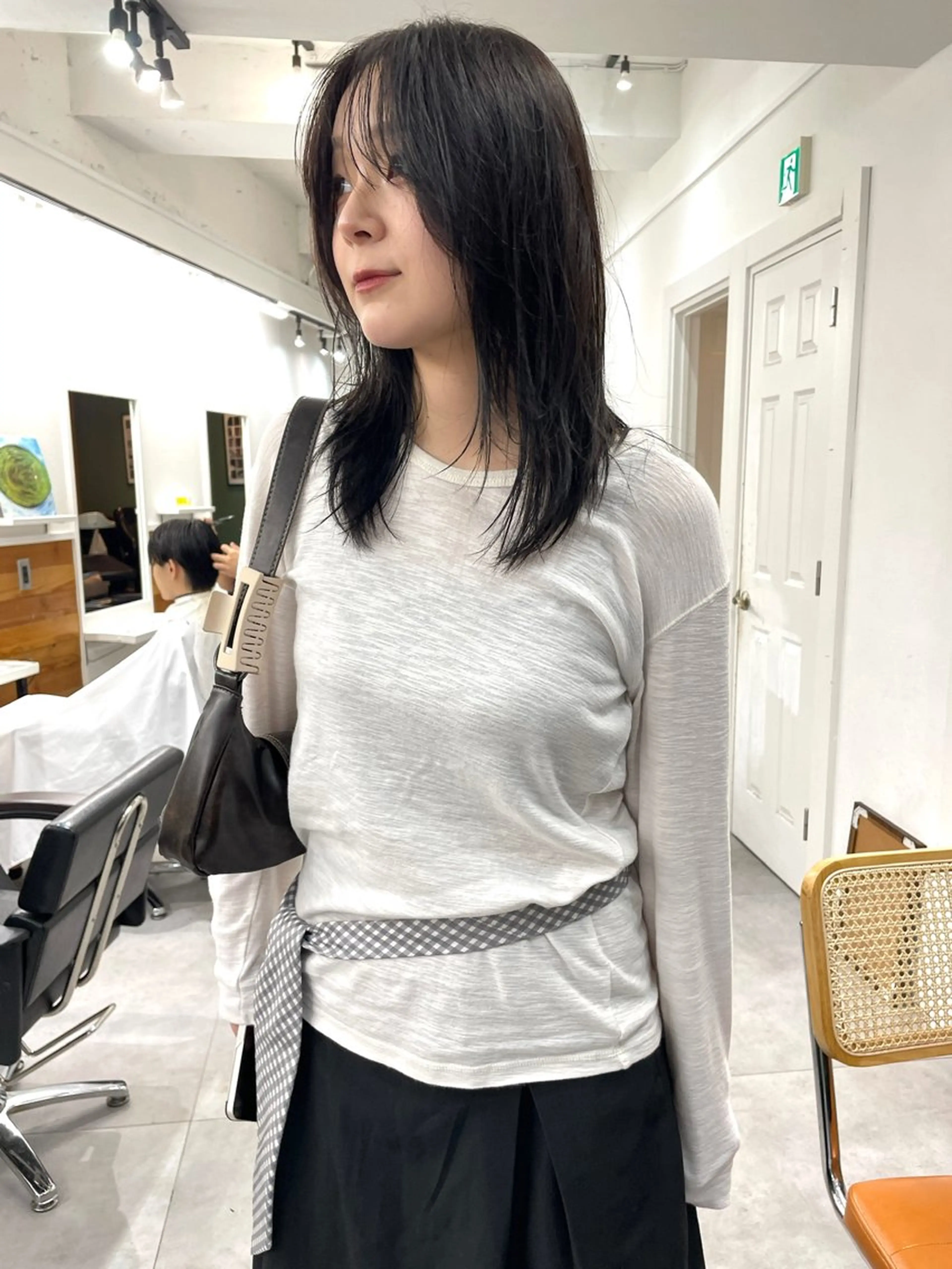 ミディアム カラー レイヤーカット レイヤー／似合わせ TAKUYAのヘアスタイル