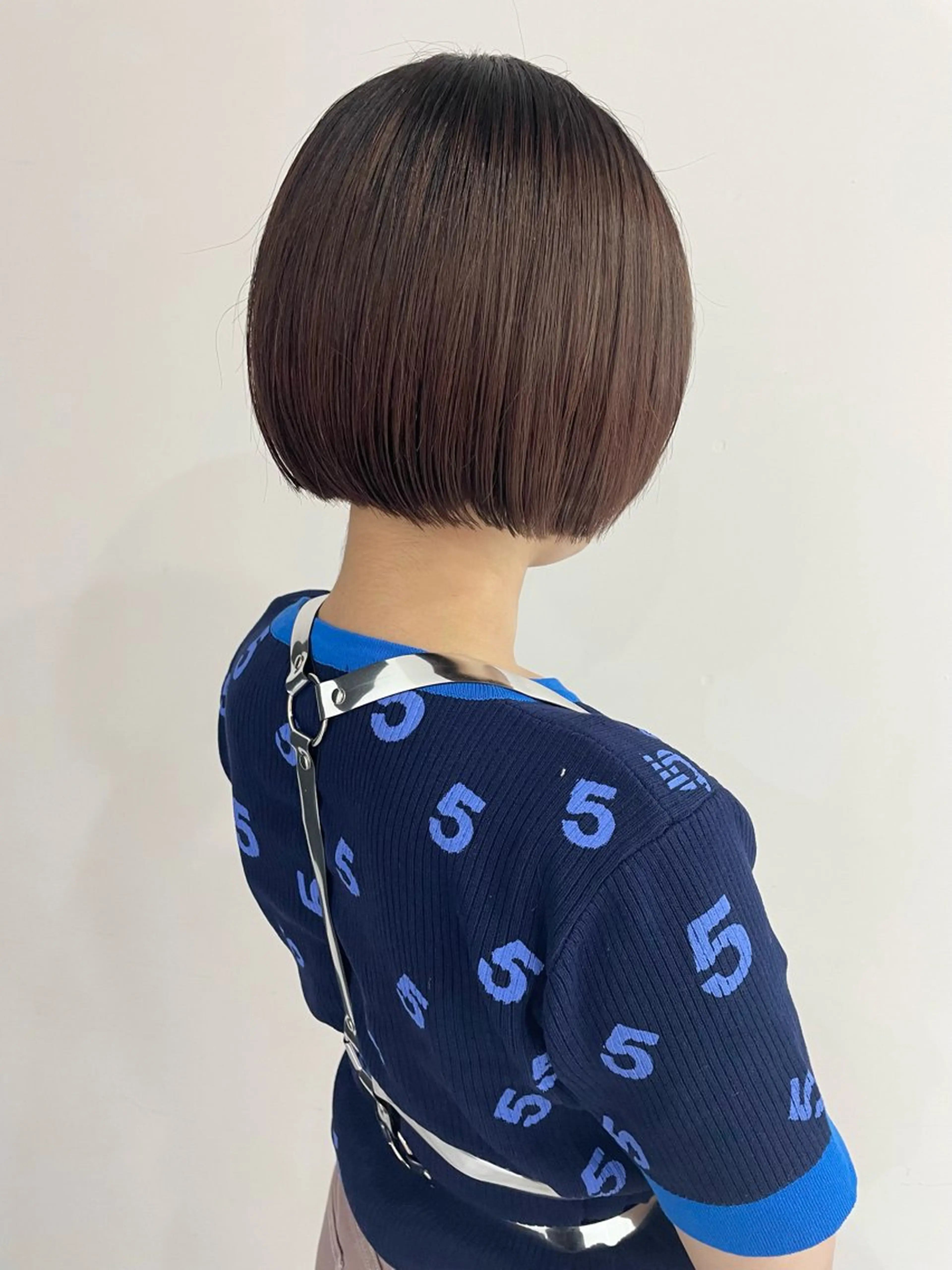 ショート ボブ トリートメント カット トリートメント 岩田 萌那のヘアスタイル