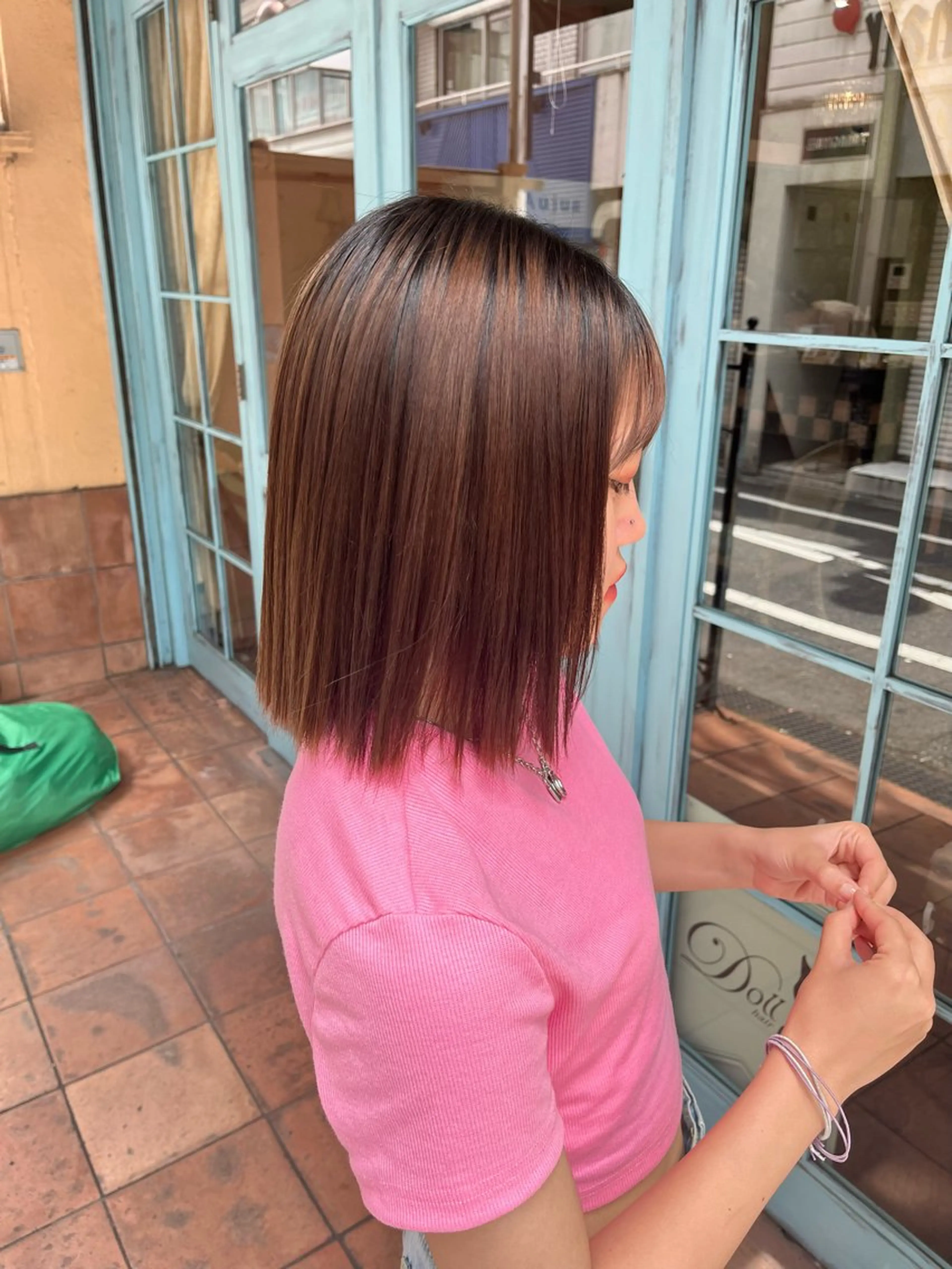 ミディアム rotika by Doll hair所属・RYOKA 心斎橋美容室のヘアスタイル