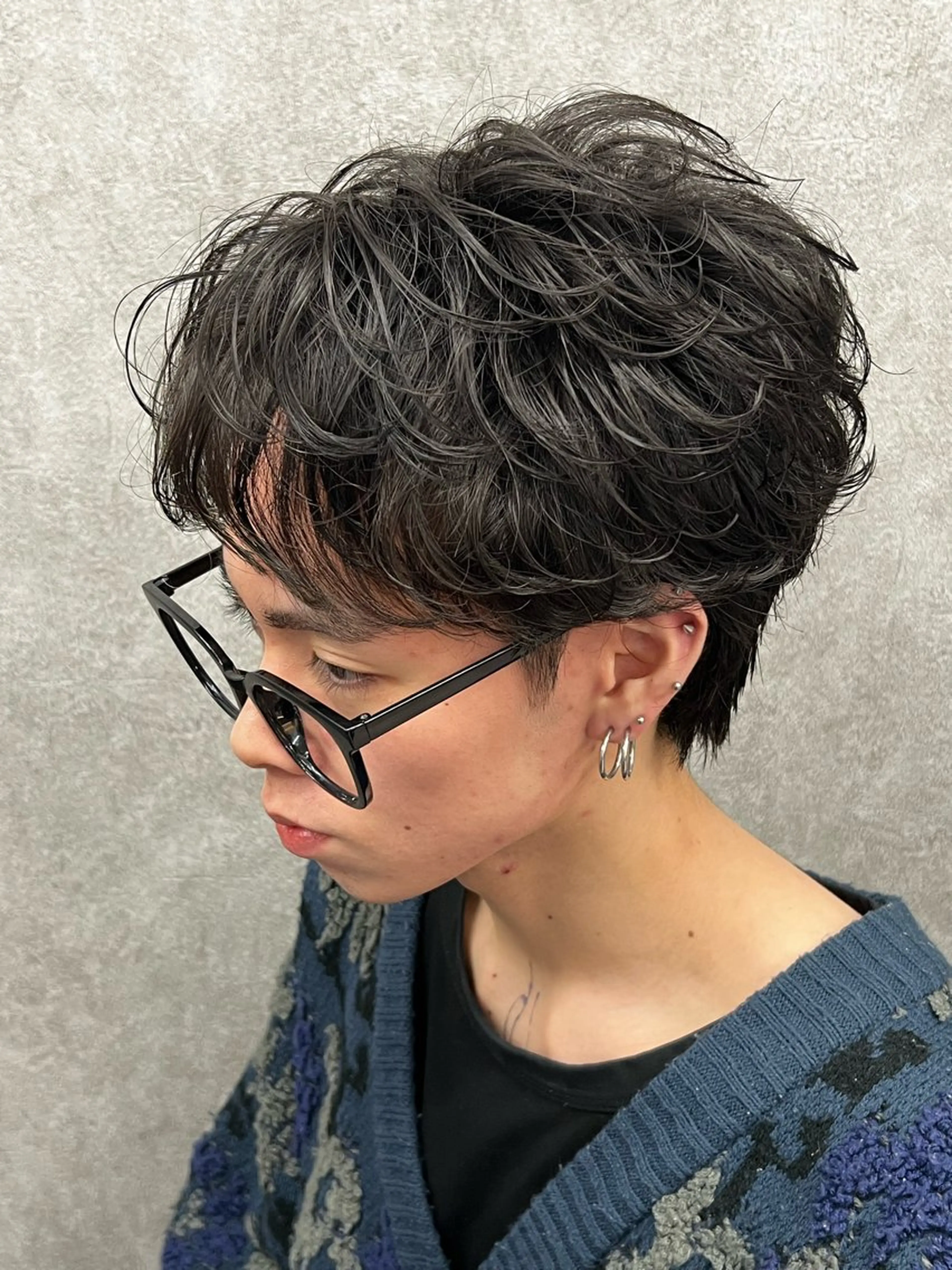 ミディアム 本田 春音のヘアスタイル