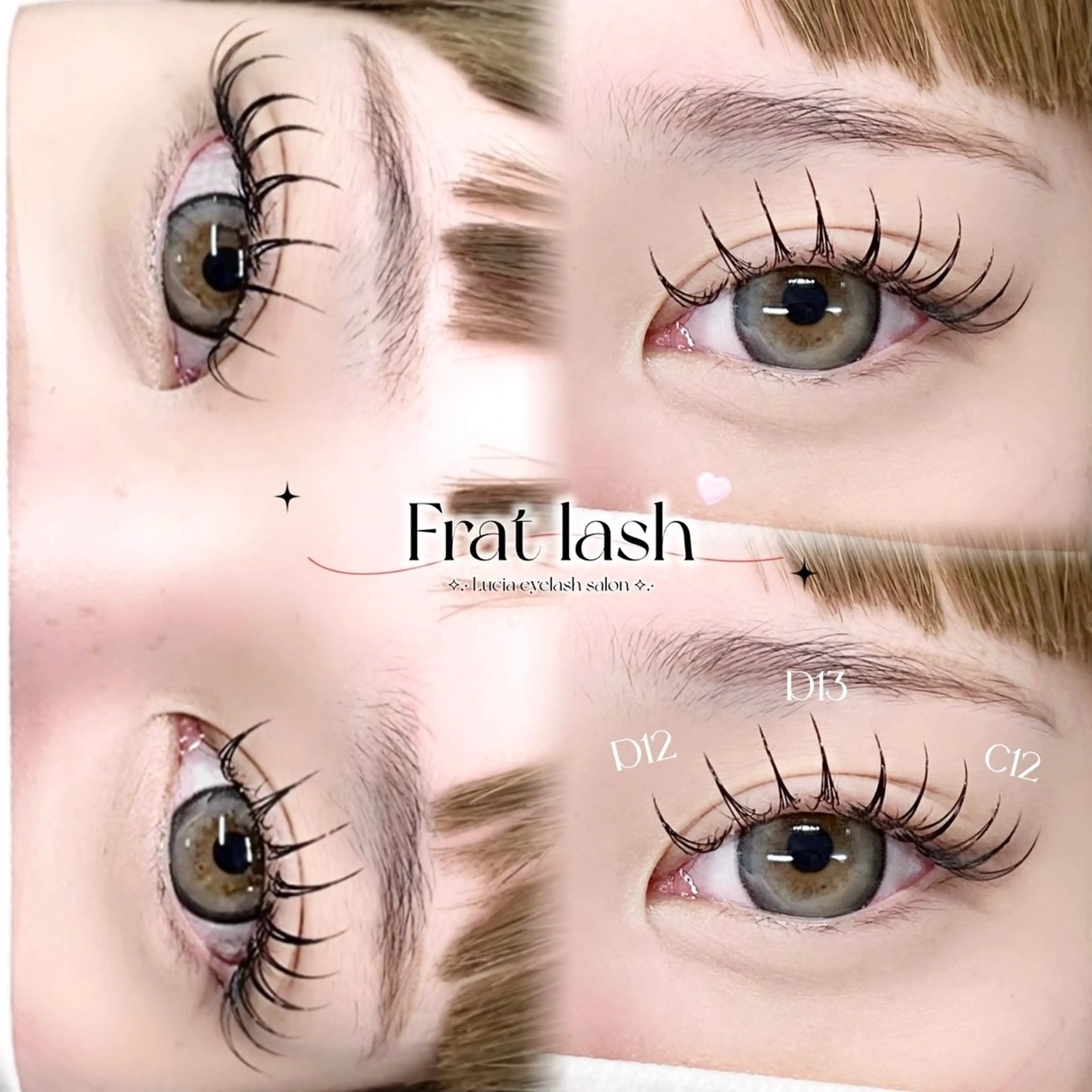 マツエク・マツパ マツエク Lucia 博多店 [ 山地 ]のマツエク・マツパデザイン