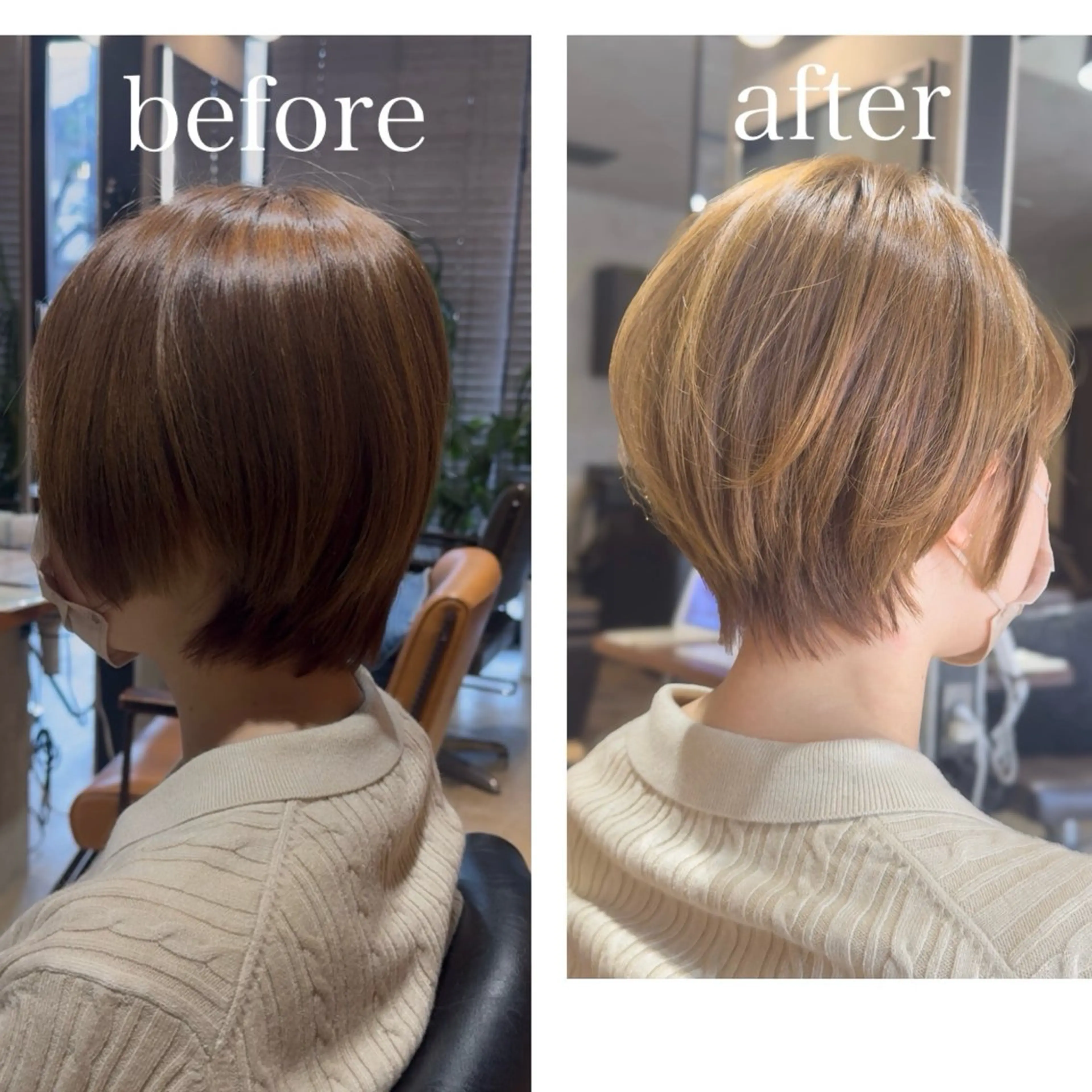 ショート ショートヘア ナチュラルショート ゆるふわ🌿高橋俊大のヘアスタイル