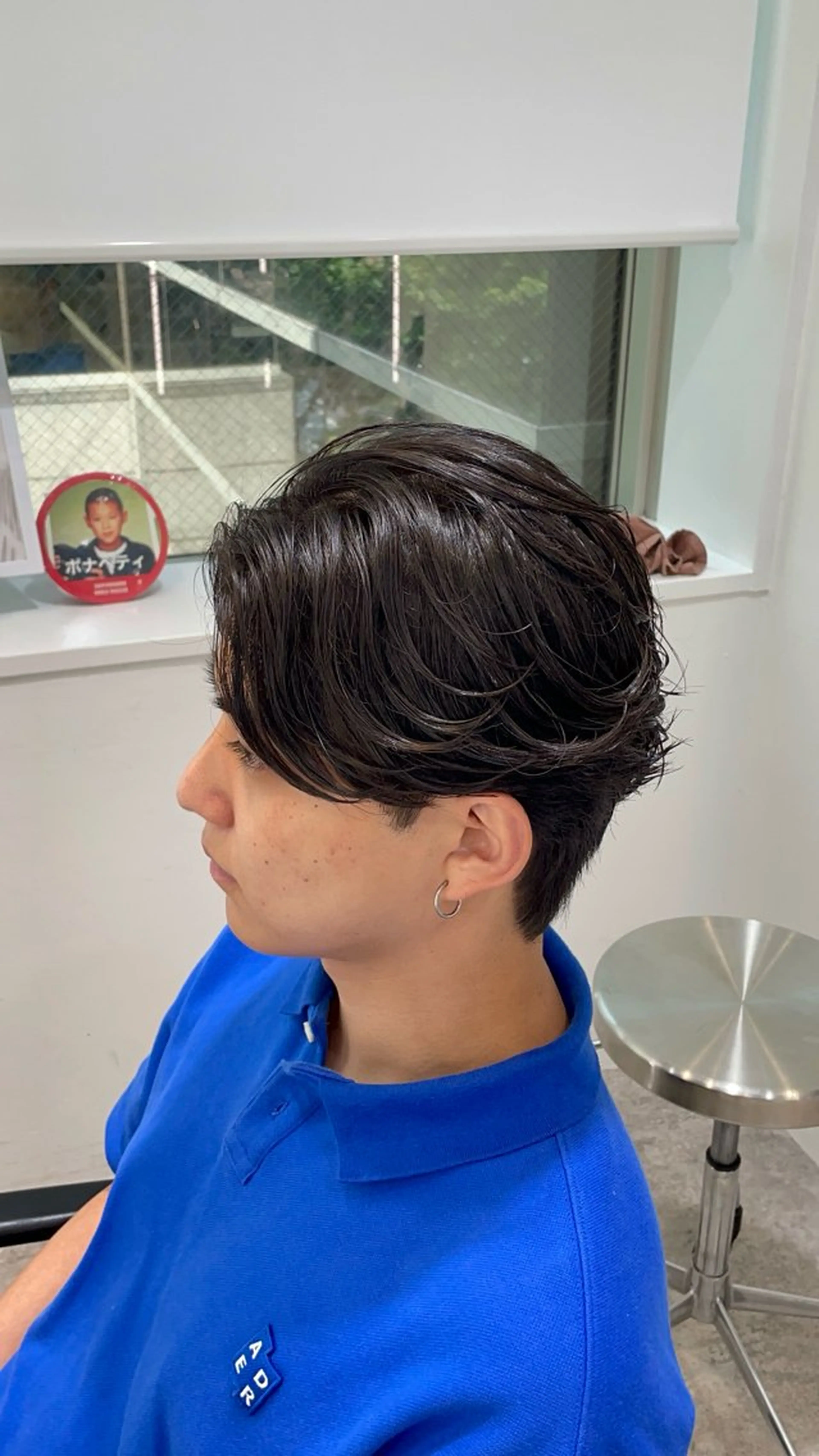 ショート メンズ メンズパーマ 波巻きパーマ トリートメント メンズ特化型美容師 sakuraのヘアスタイル