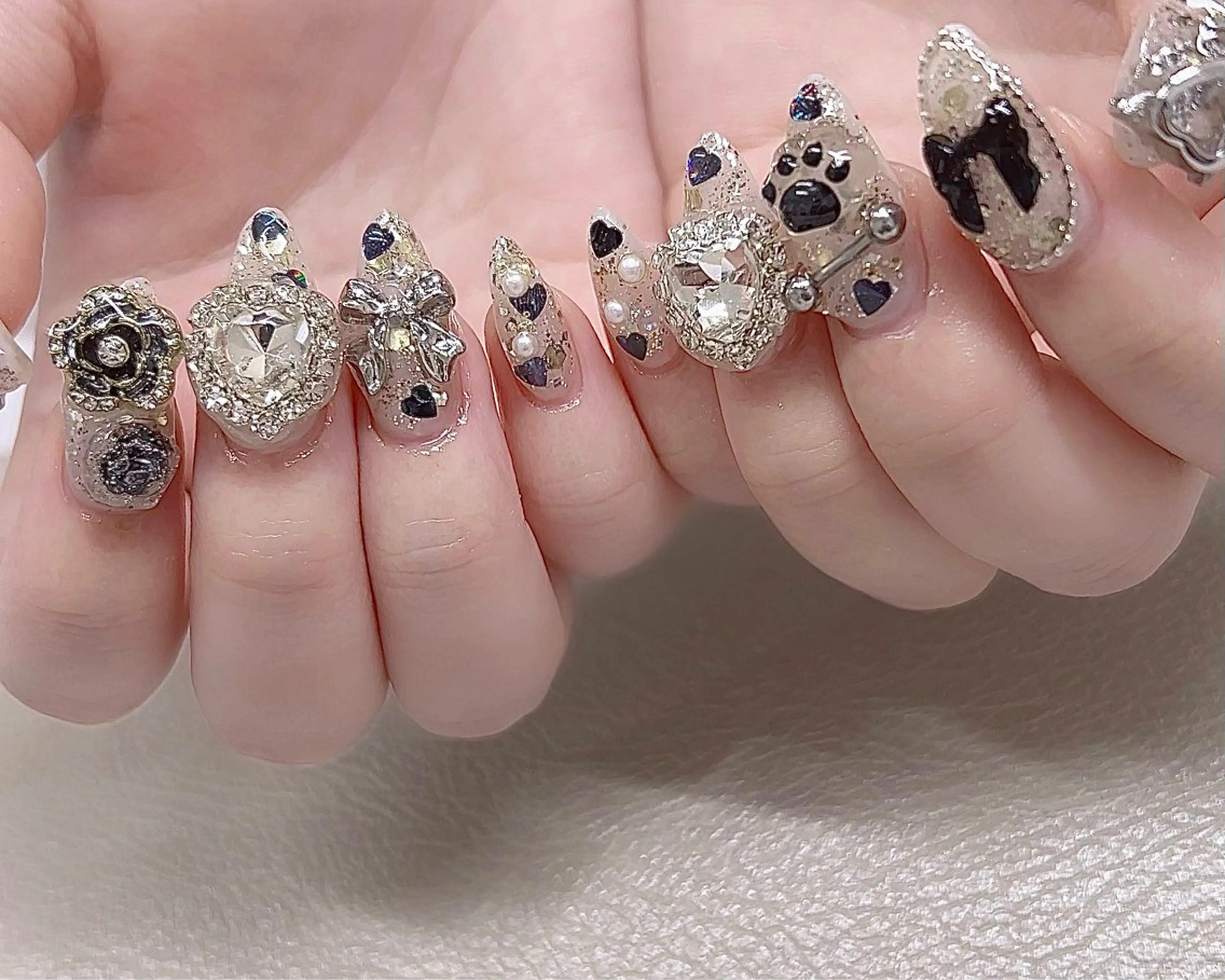 ネイル 持ち込み nail salon luneのネイルデザイン