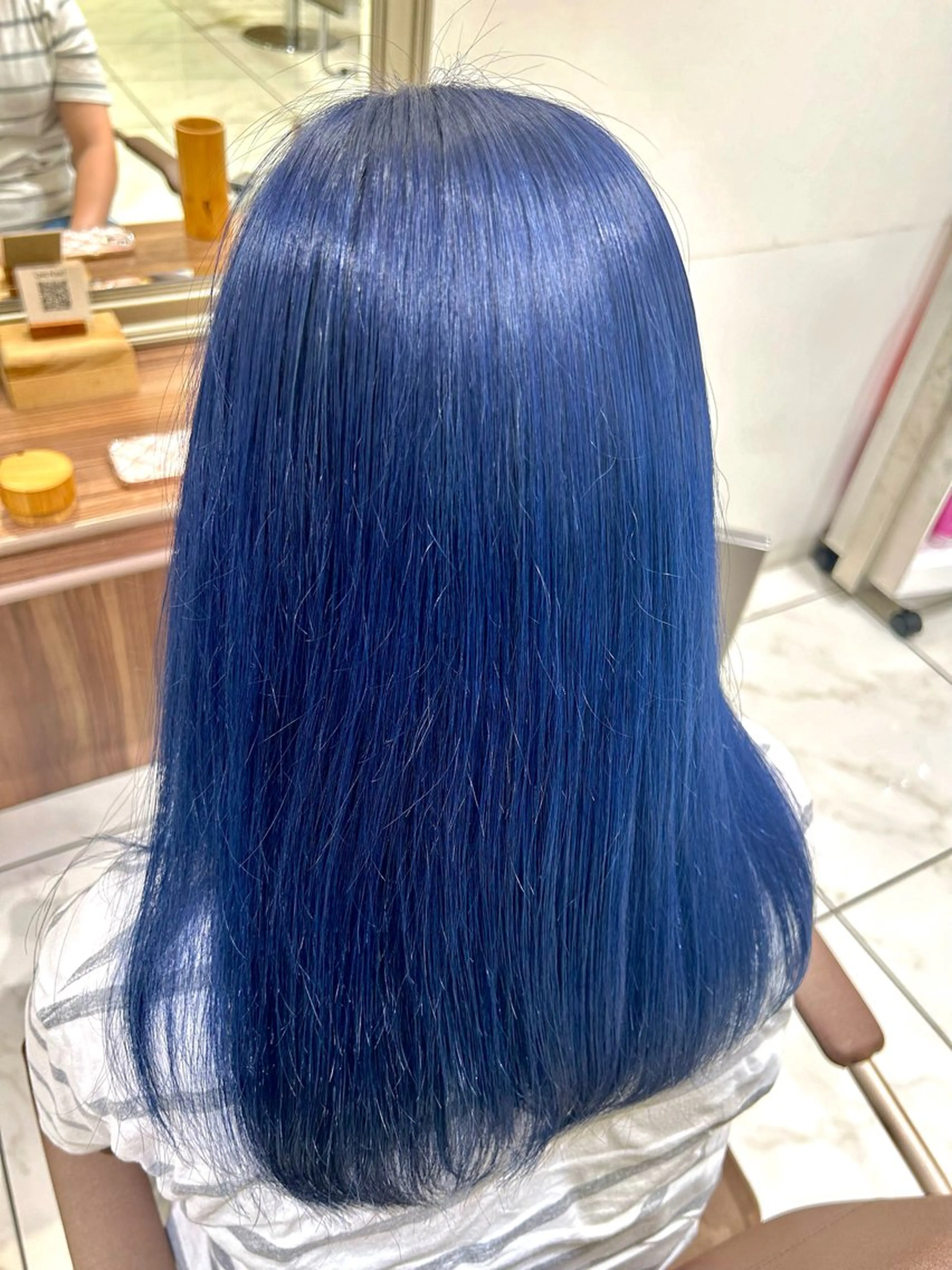 セミロング ヘアカラー 長田 有加のヘアスタイル