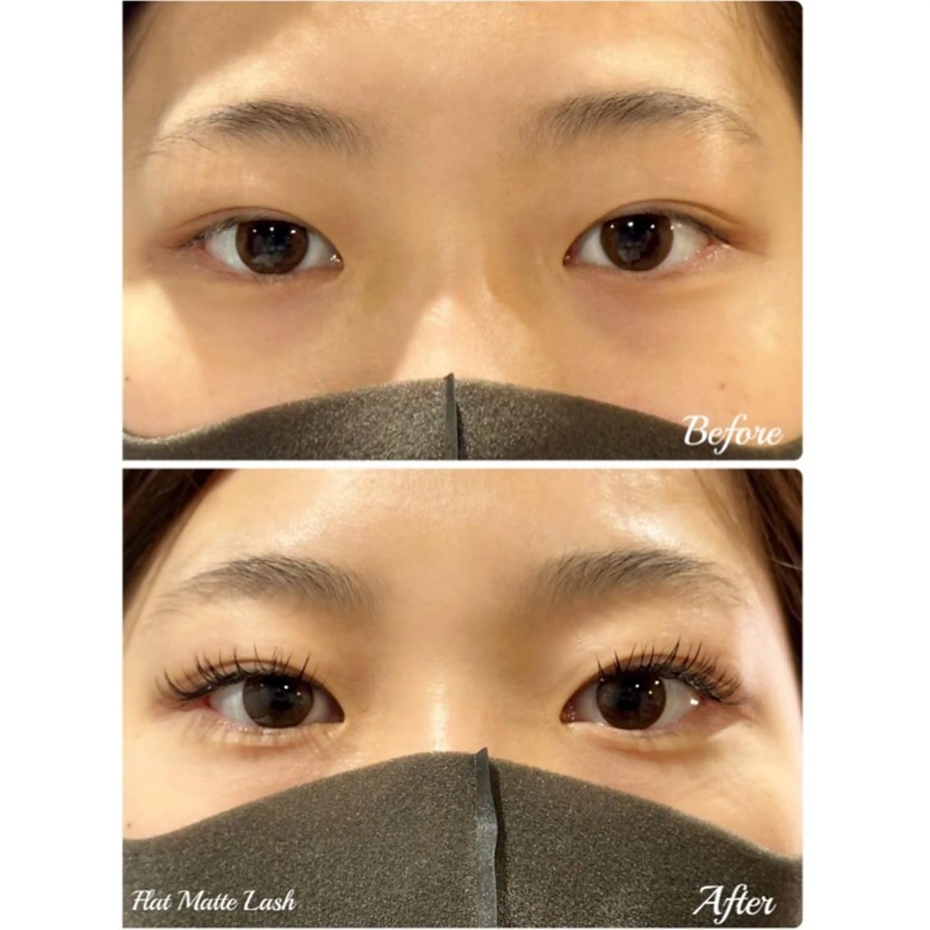 マツエク・マツパ フラットラッシュ ビューティサロンエクラ所属・ビューティーサロン エクラ【薬院•平尾】のマツエク・マツパデザイン