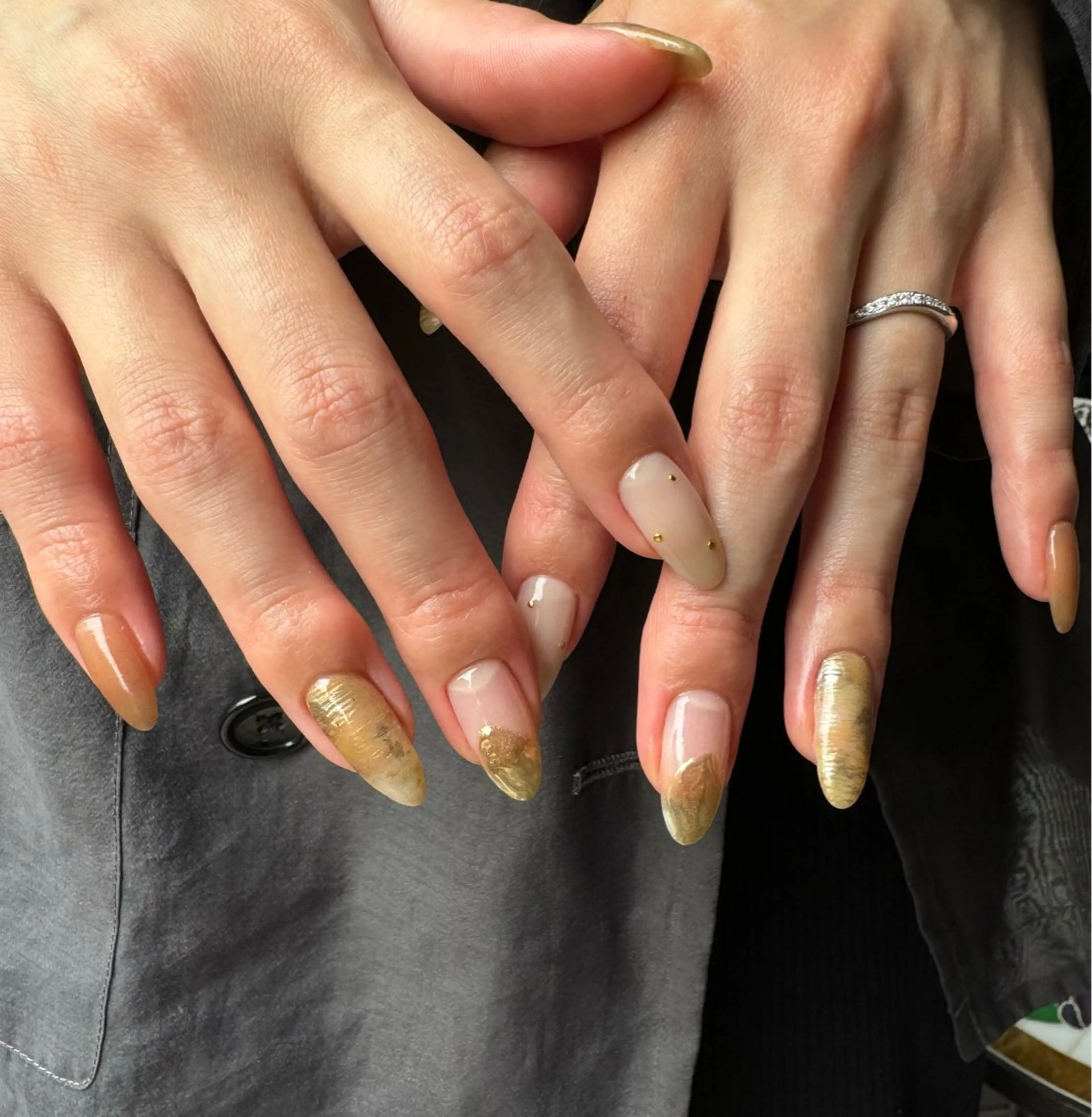 ネイル アートネイル ニュアンスネイル Blé nailのネイルデザイン