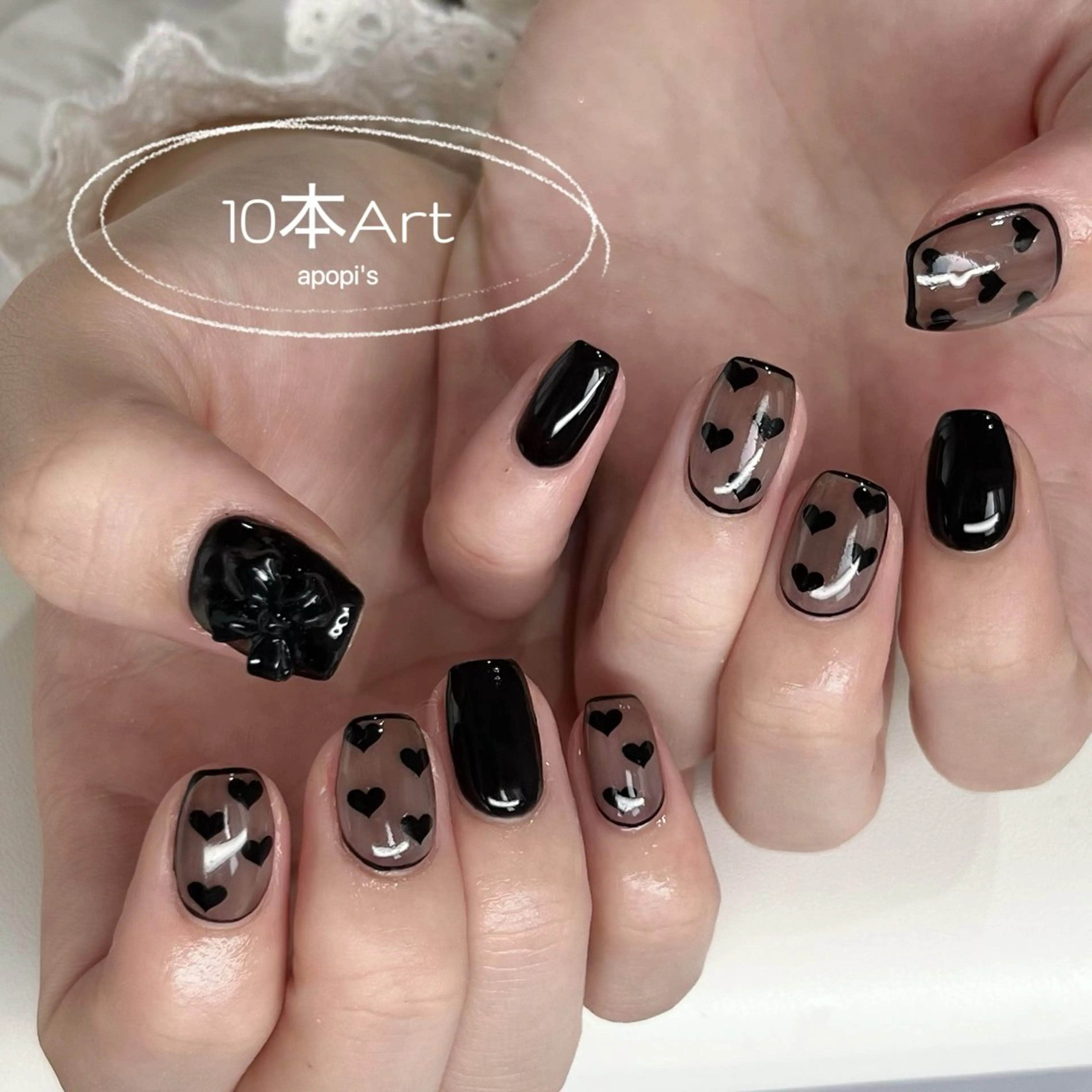 ネイル ハンドネイル apopi's所属・apopis＊ close23:00のネイルデザイン