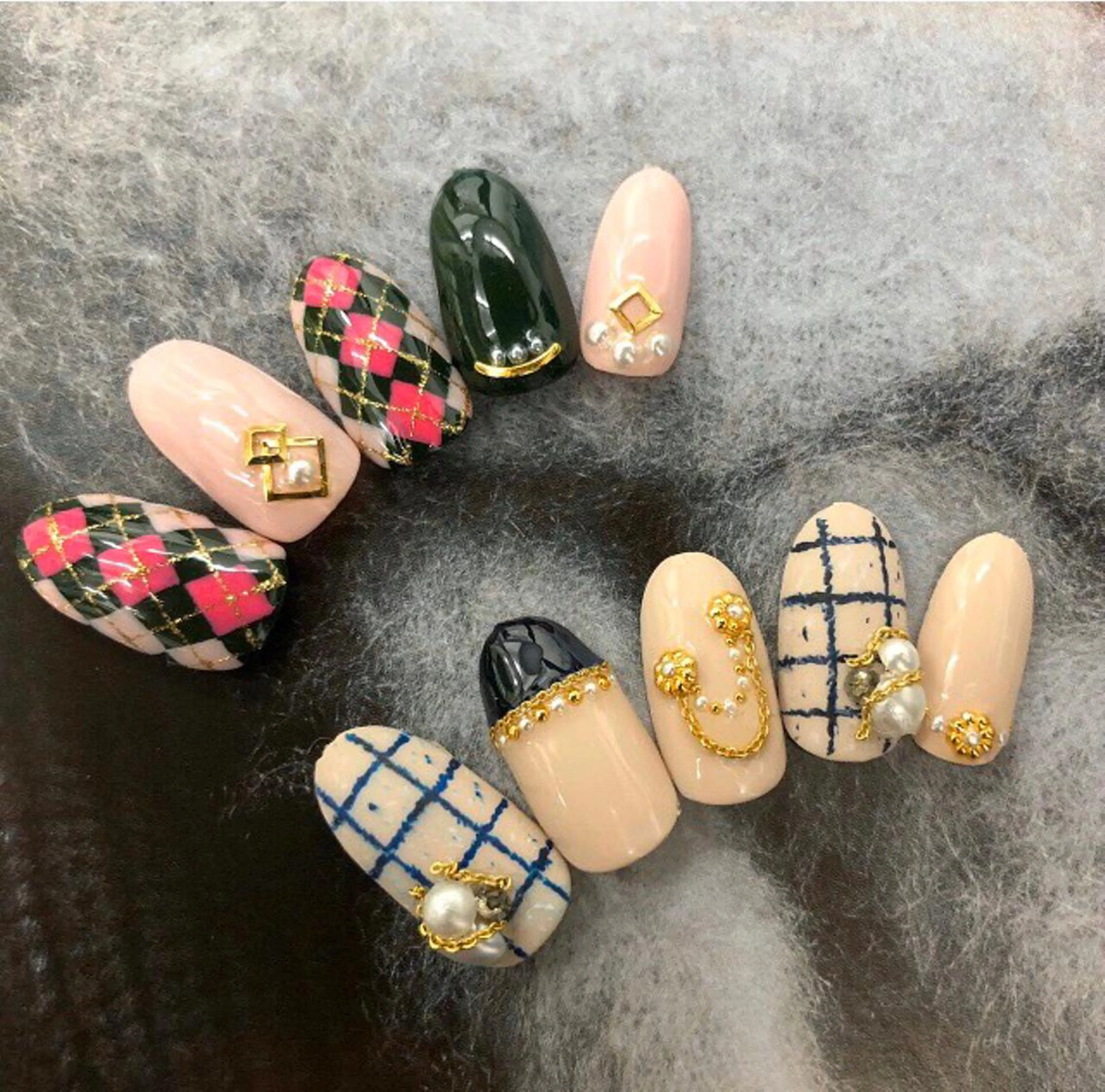 ネイル 冬ネイル Minami 🍓のネイルデザイン