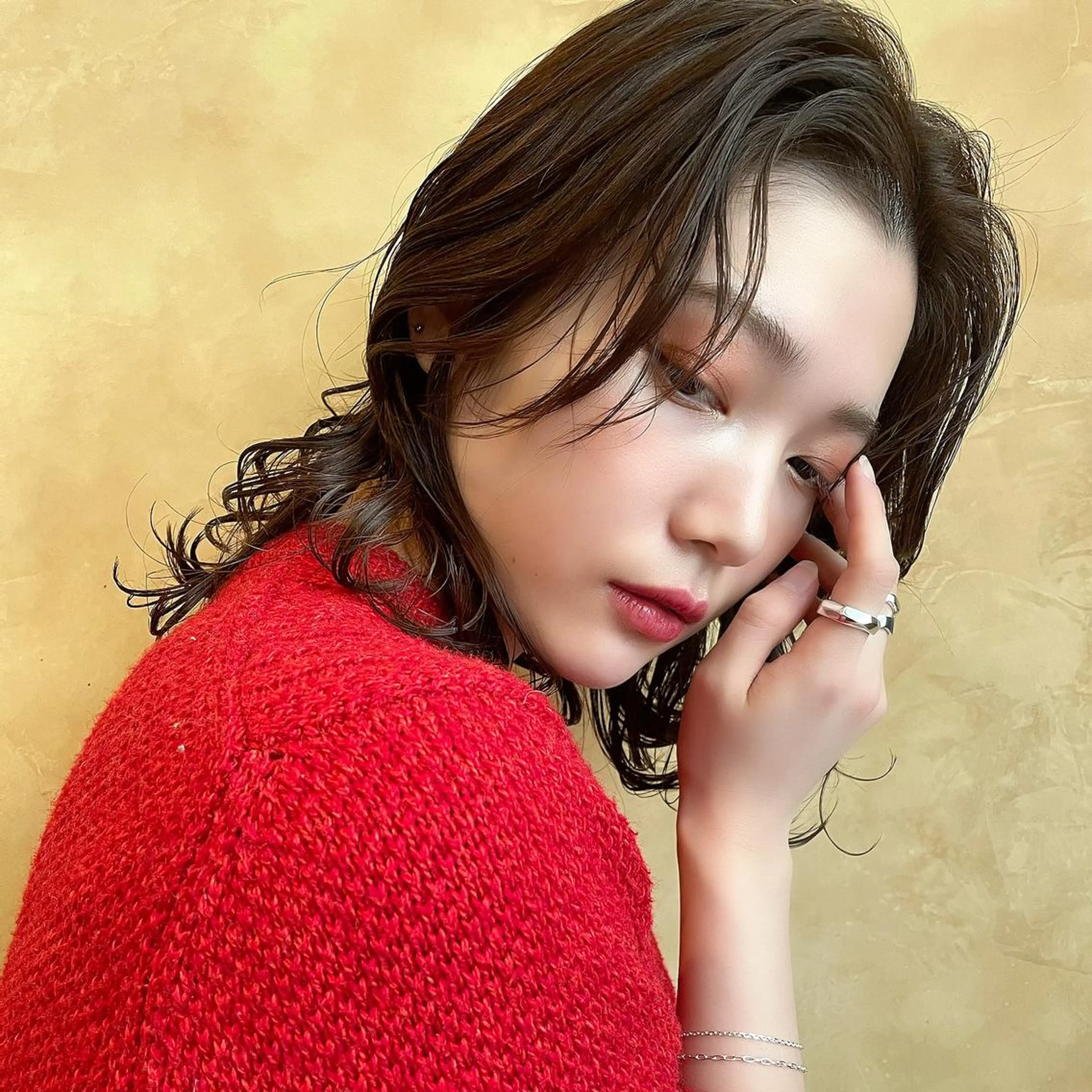 セミロング カラー パーマ ヘアアレンジ メンズ キッズ ネイル マツエク・マツパ カット ヘアカラー ニシダヒカリ🌙 髪質改善×似合わせのヘアスタイル