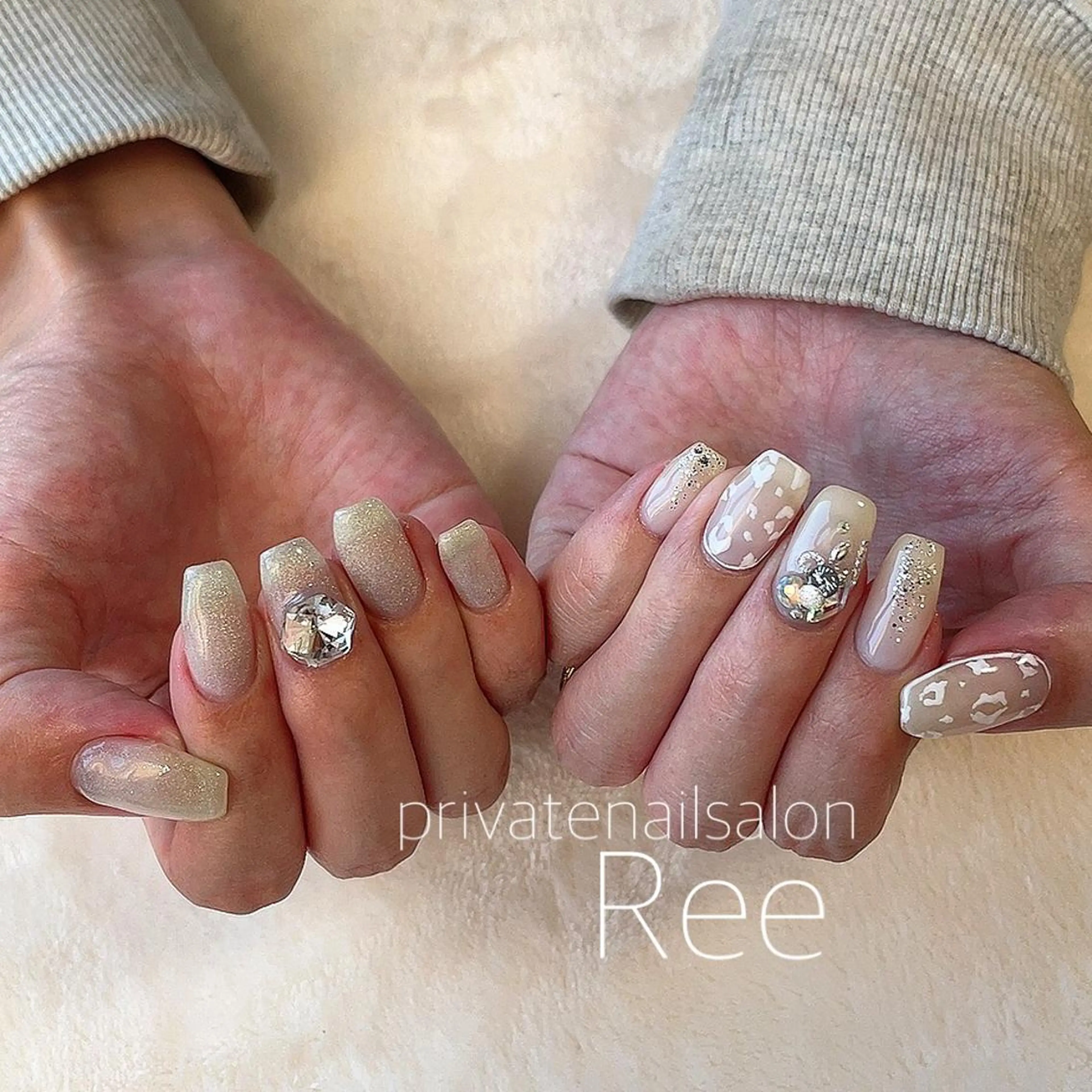 ネイル 知花 梨花のネイルデザイン