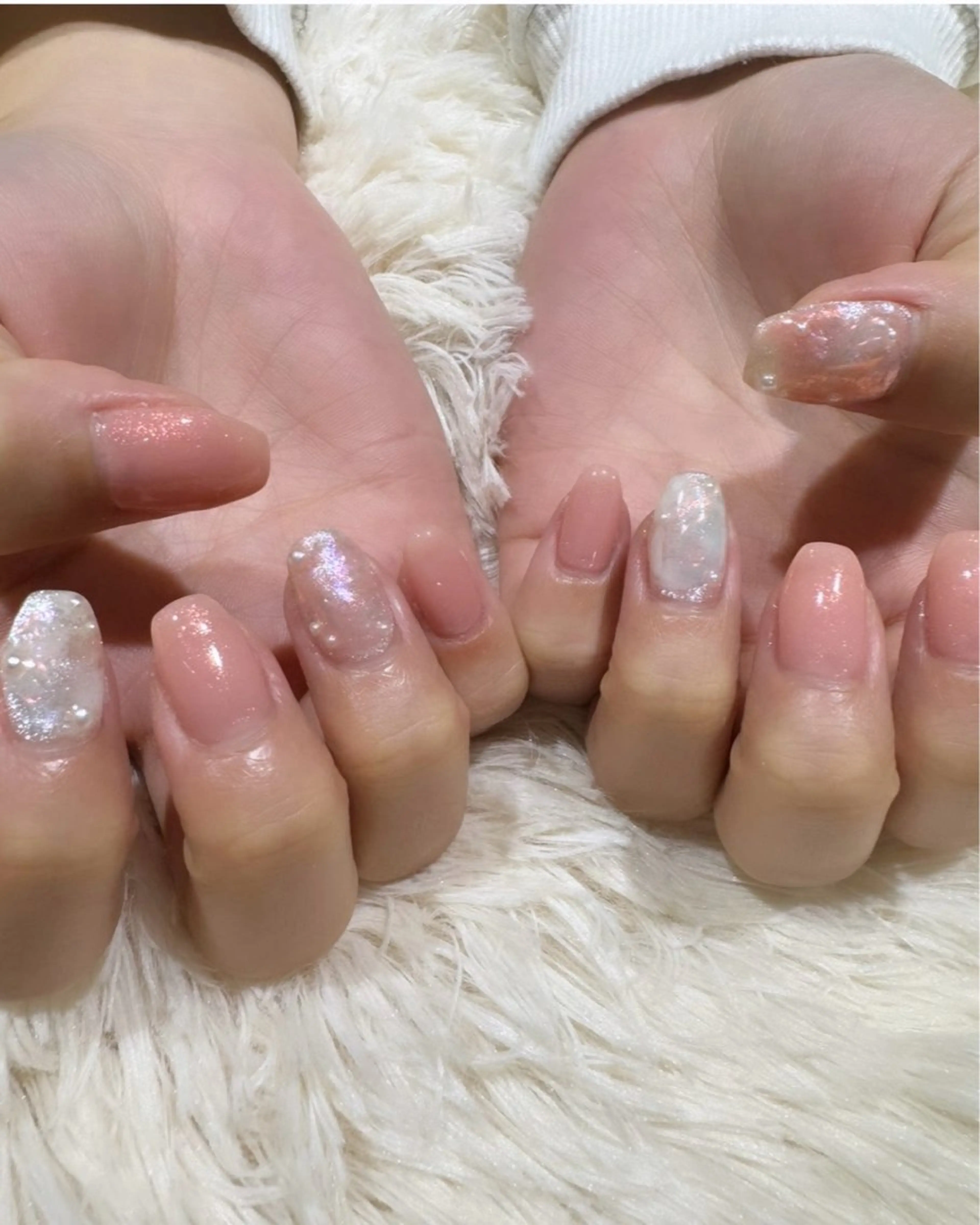 【パラジェル】オフ無し　monthly定額デザイン✨150minアート【ネイルケア込み✨】の写真