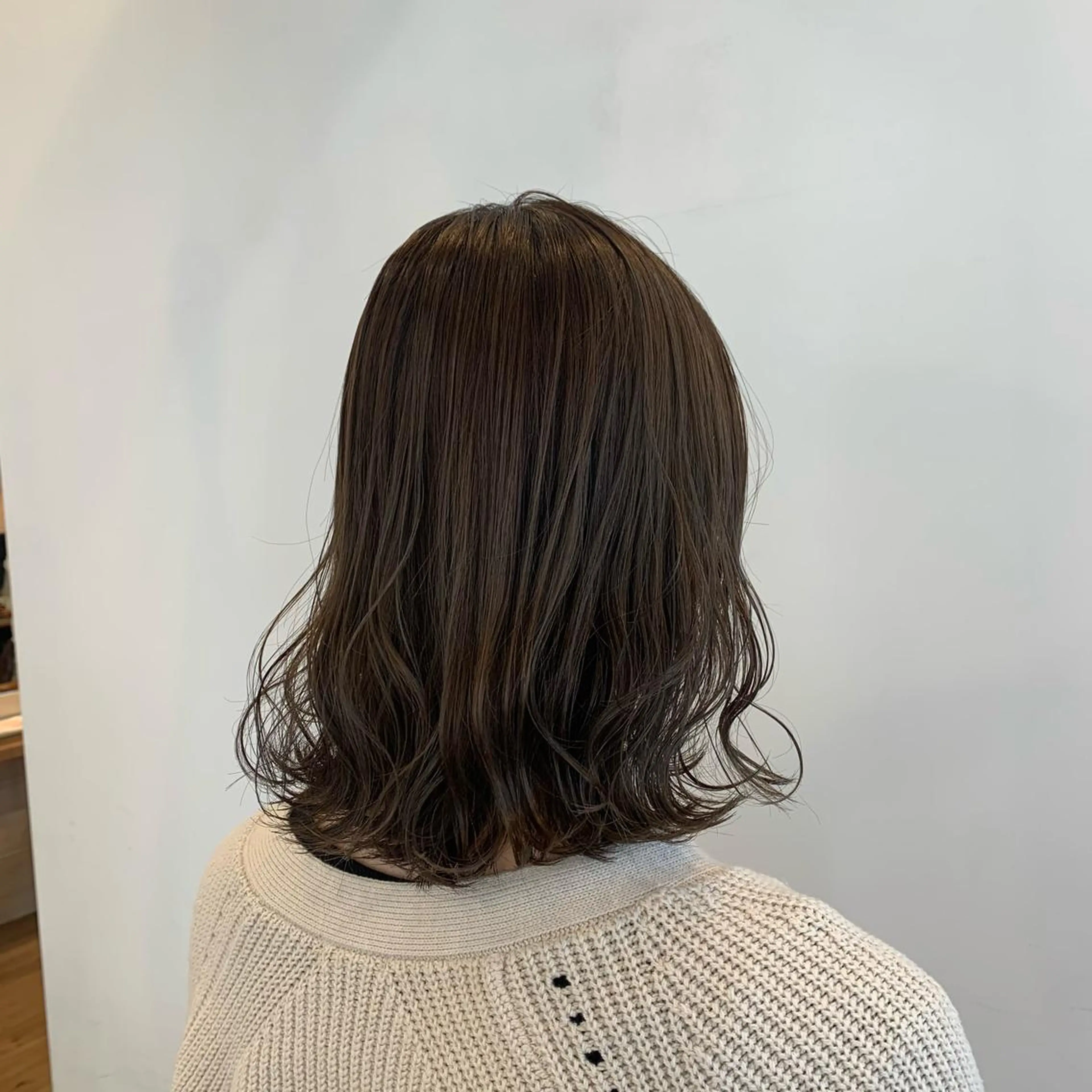 ミディアム カラー まろやかカラー🤎 みなとまほのヘアスタイル