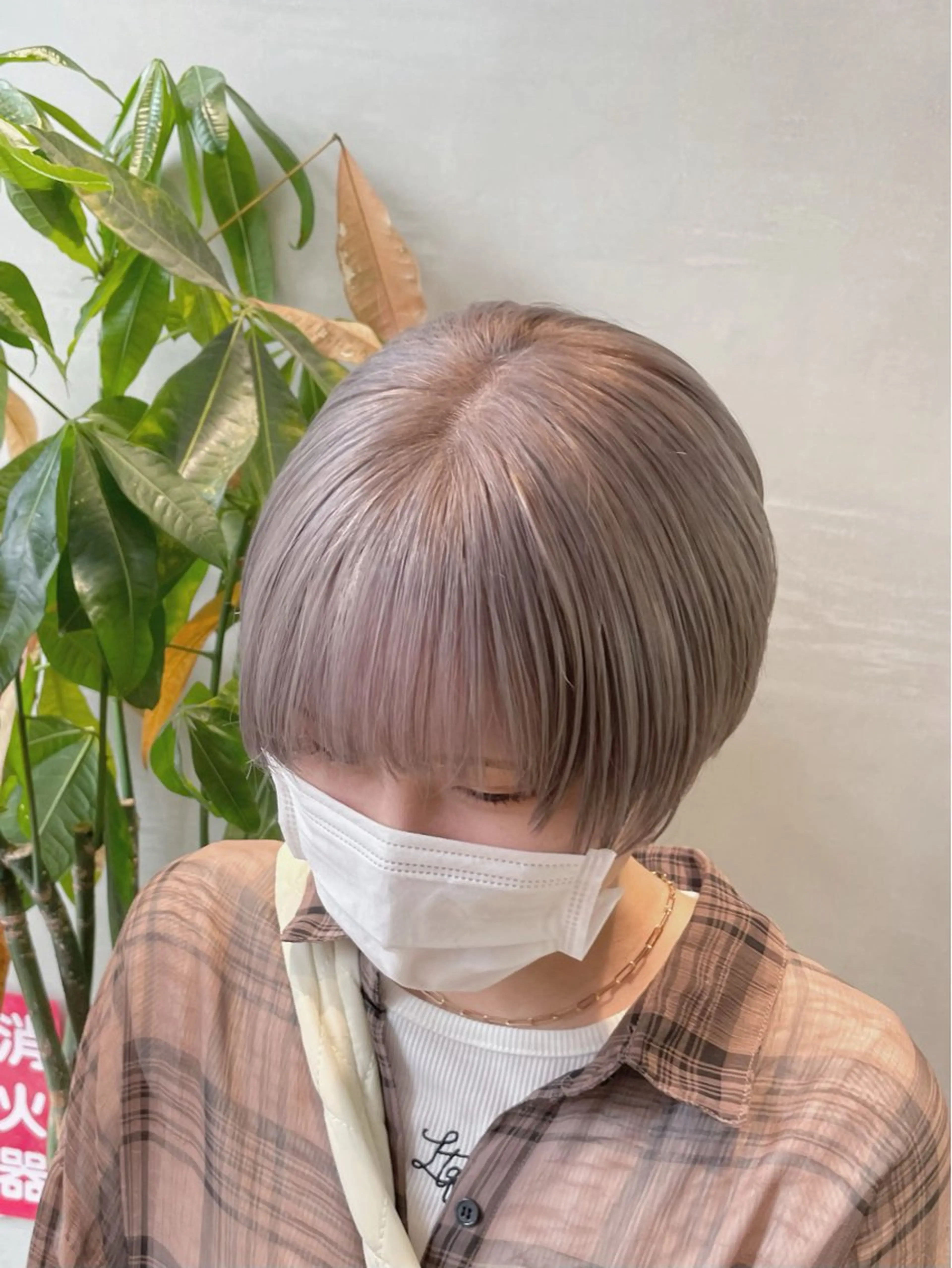 ショート カラー カット ヘアカラー トリートメント ♥️ブリーチ/ボブ/ レイヤー♥️maiのヘアスタイル