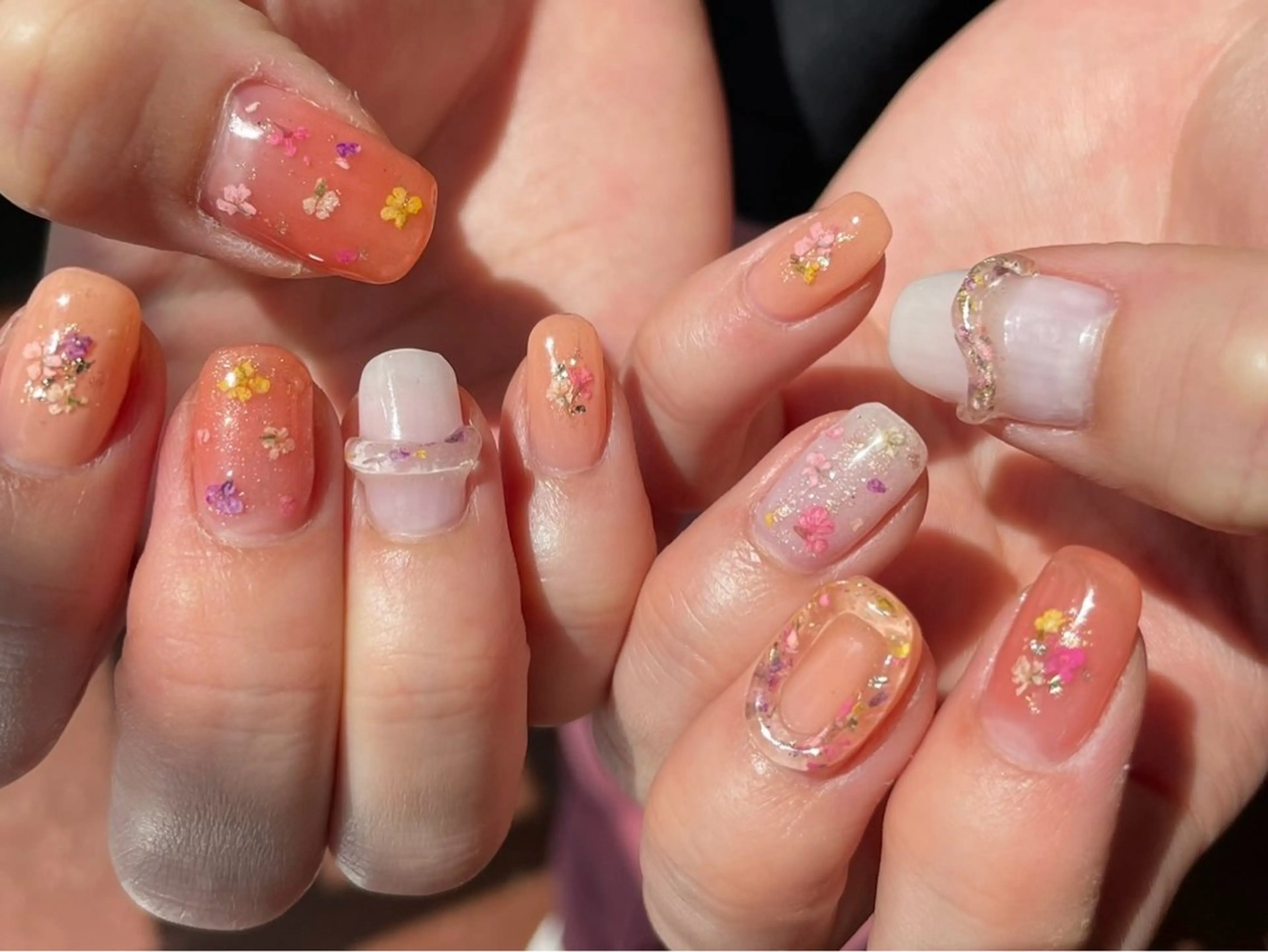 ネイル フットネイル フレンチネイル ジェルネイル グラデーション マグネットネイル ハンドネイル ヘアー.ネイル二刀流 misa🫧のヘアスタイル