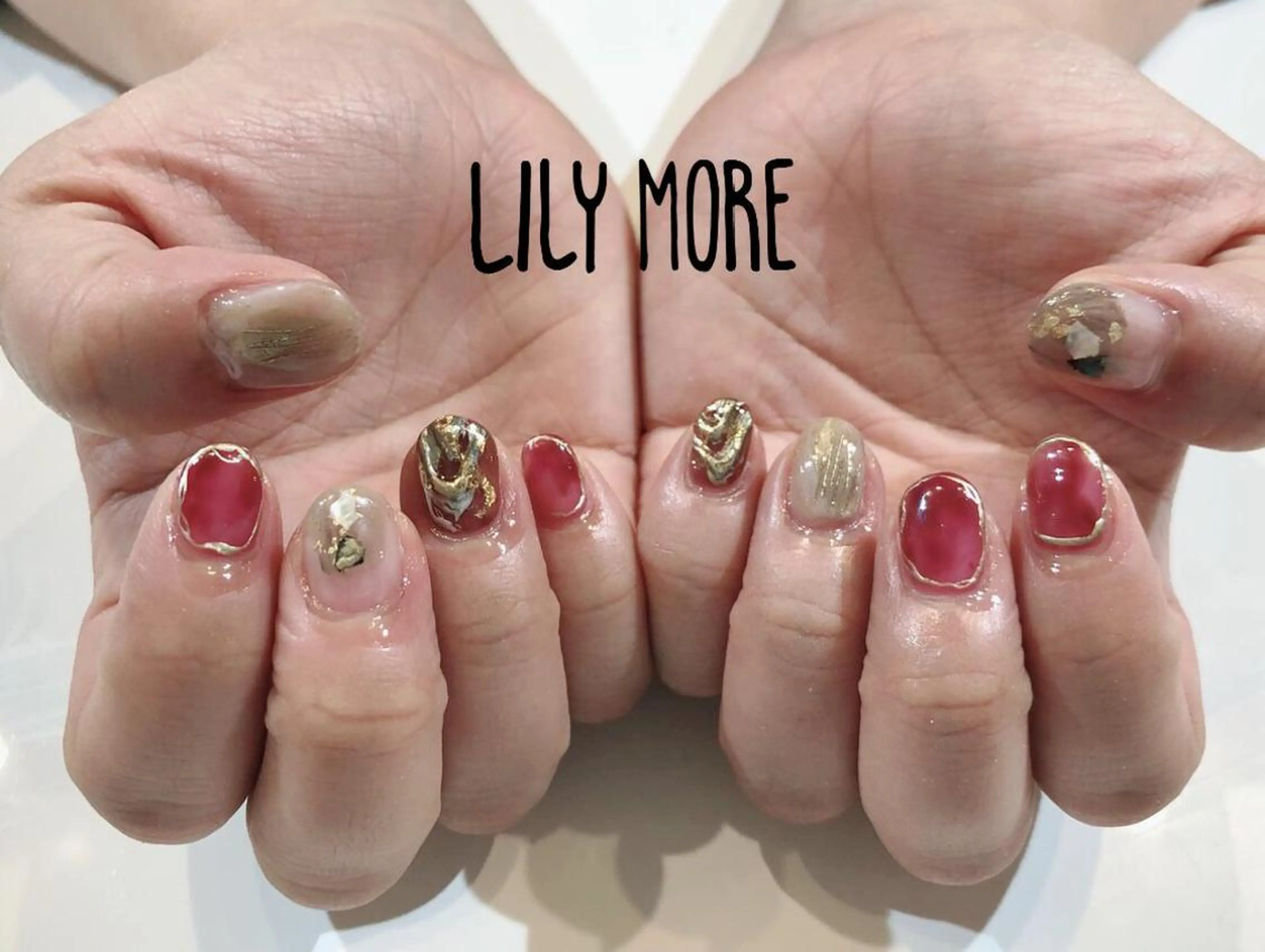 ネイル ニュアンスネイル Lily closetのネイルデザイン