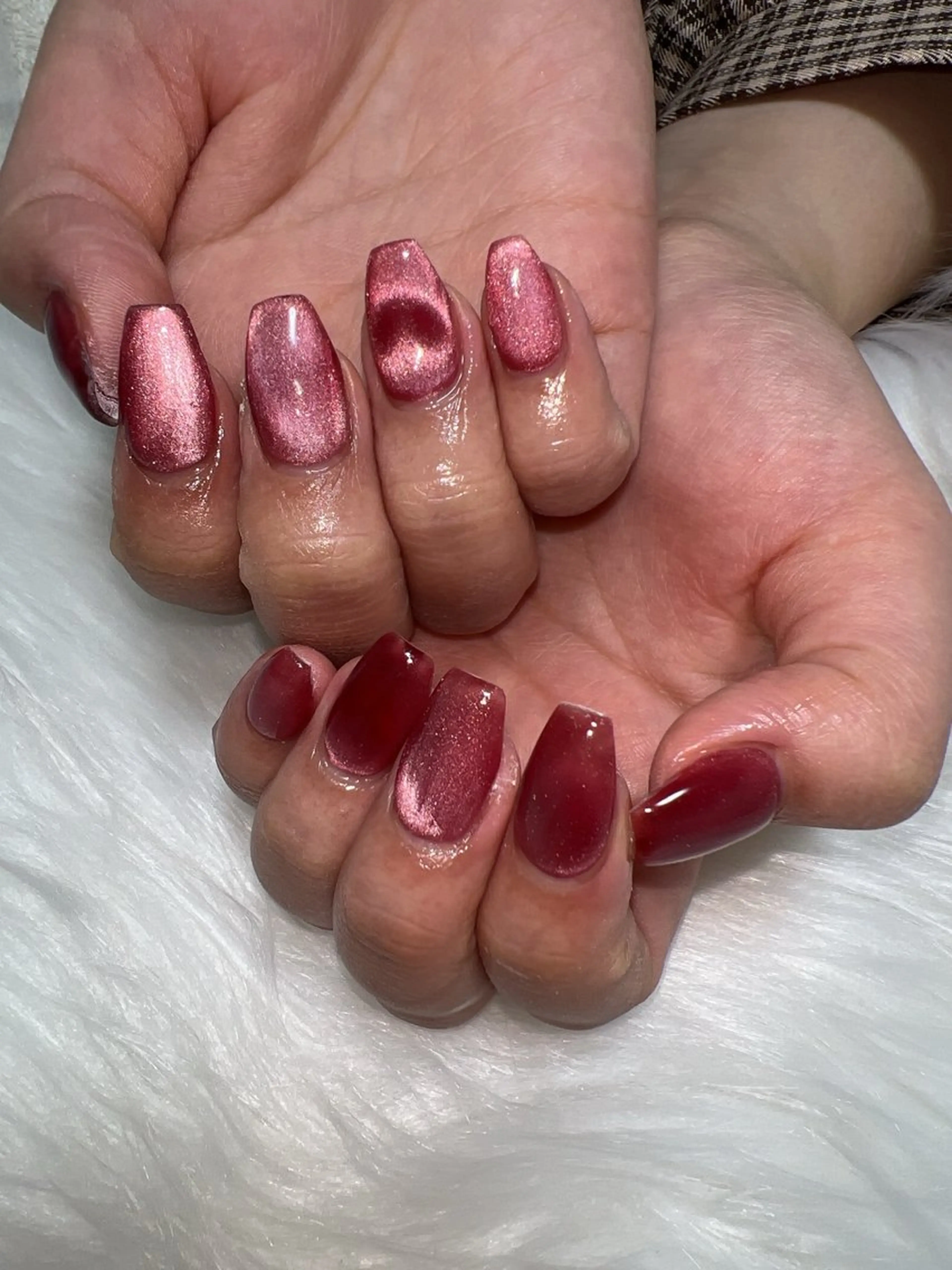 ネイル ハート マグネットネイル coco nailのネイルデザイン