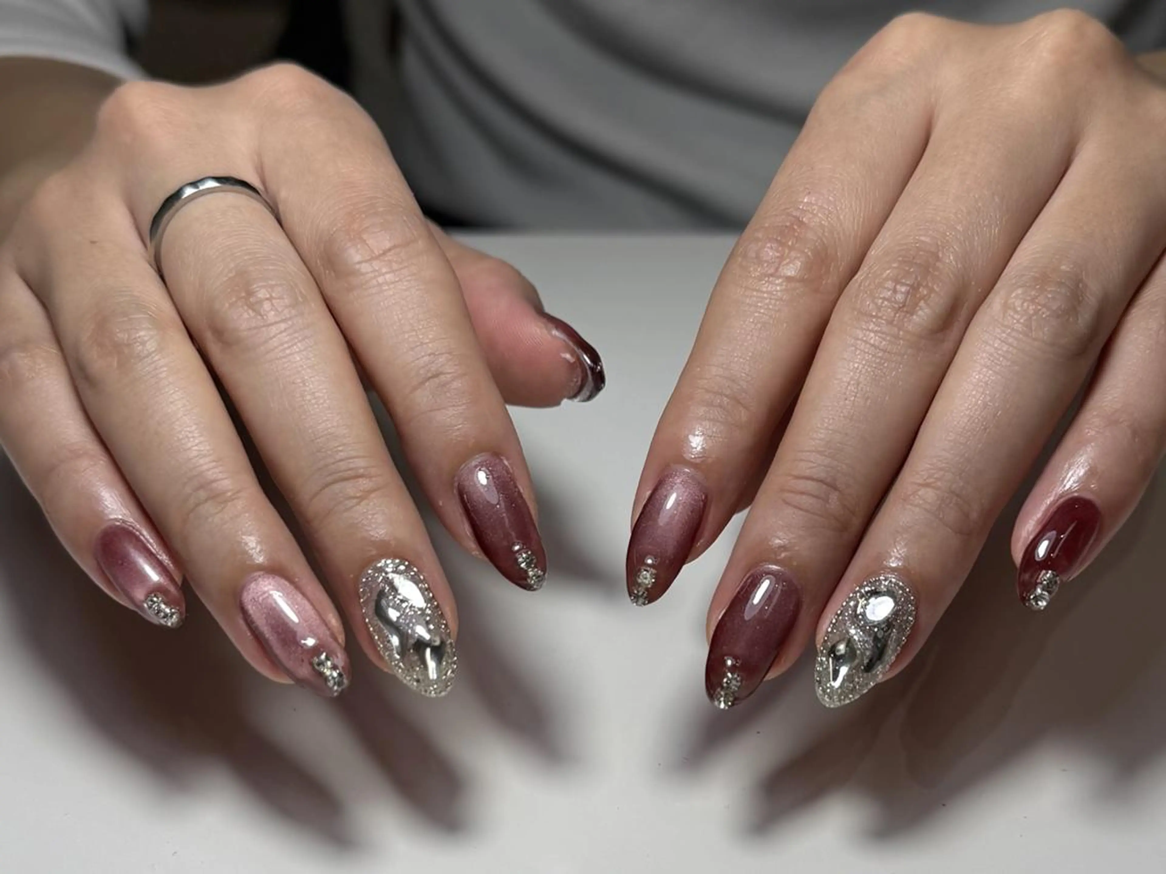 ネイル ハンドネイル 🎀 KiKi_nailのネイルデザイン