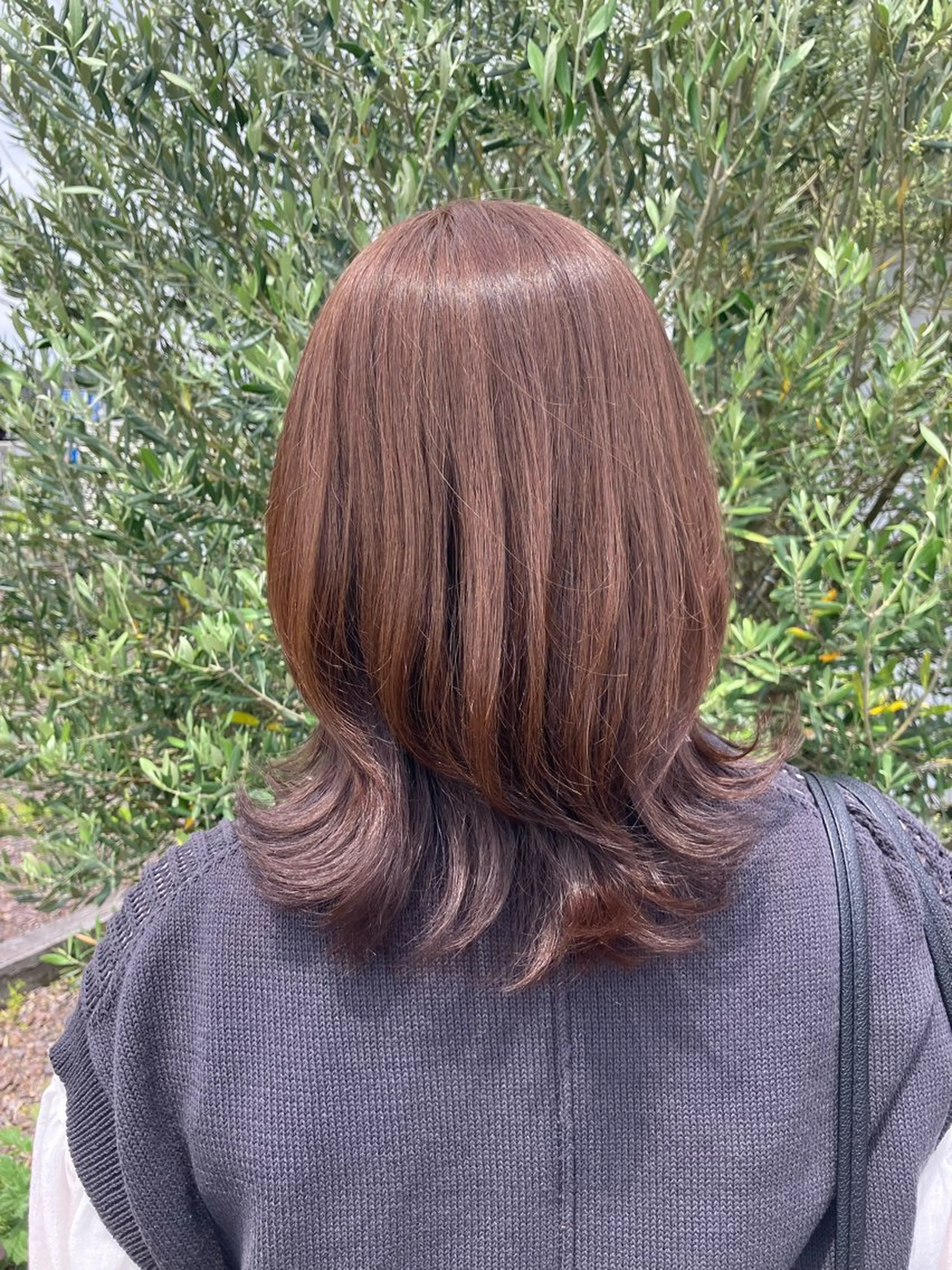 ミディアム ヘアカラー トリートメント スズキアキエ/ 髪質改善/艶髪カラーのマツエク・マツパデザイン