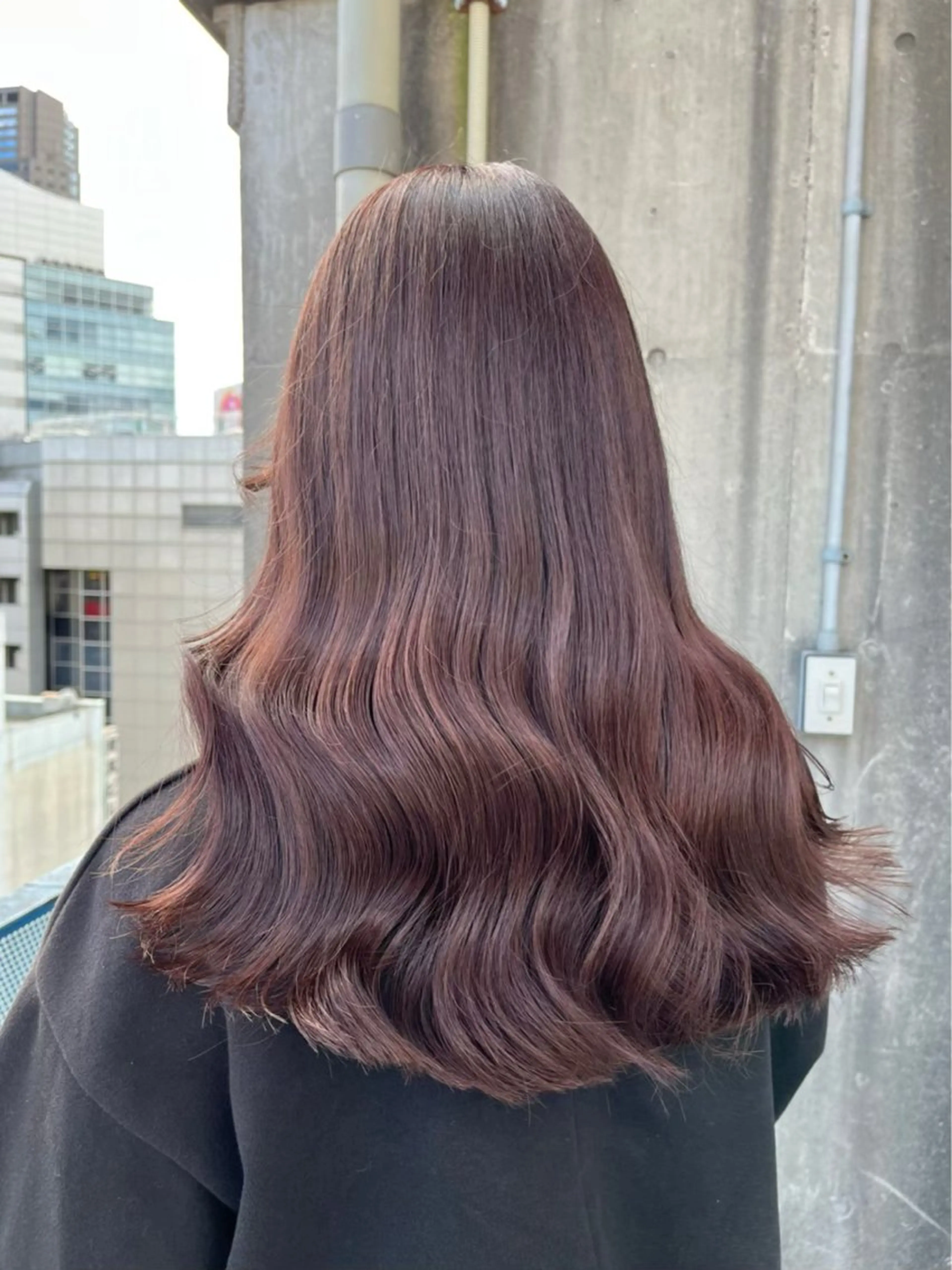 ロング カラー BABY 艶髪暗髪ヘア💖達人のヘアスタイル