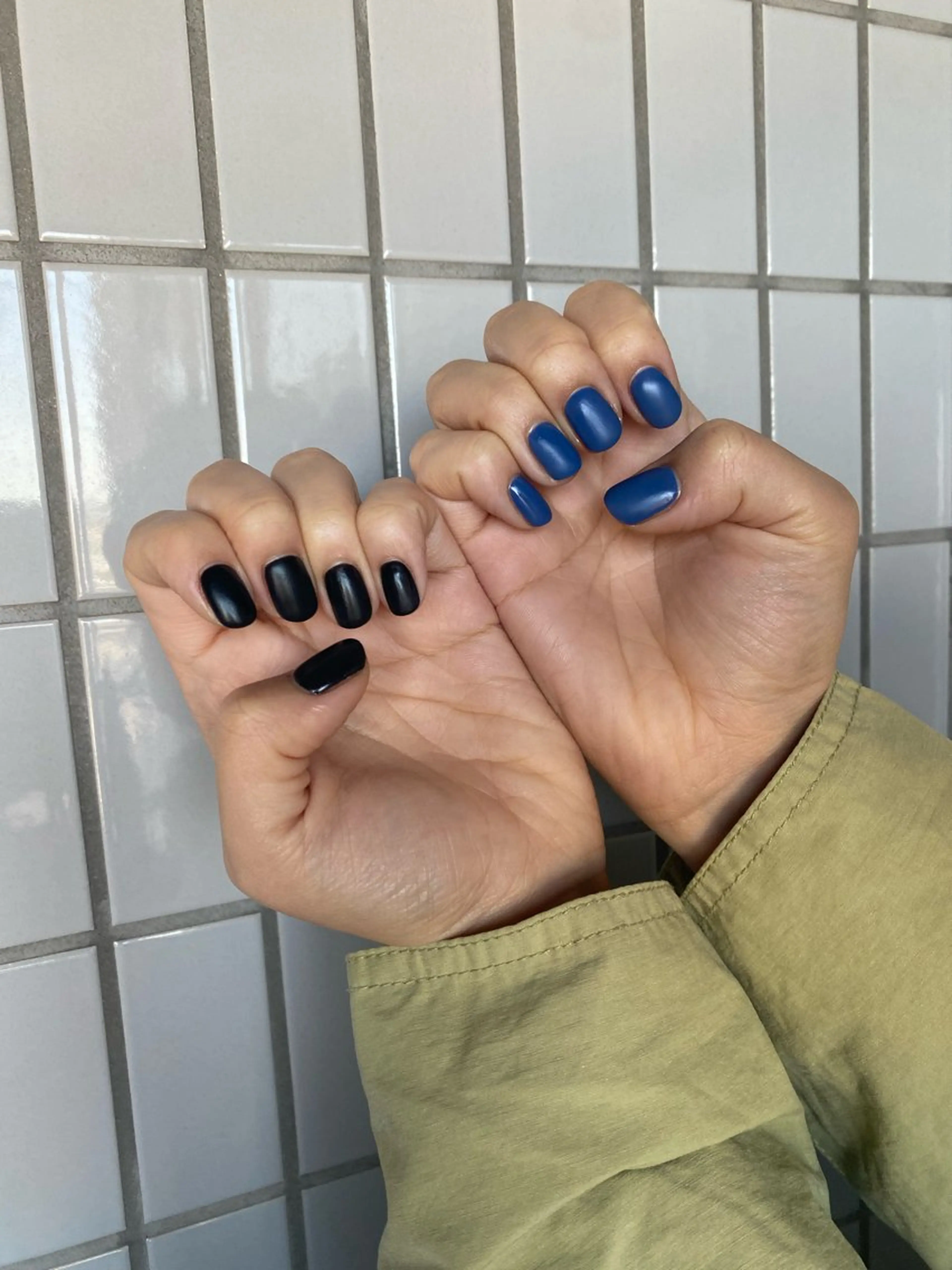 ネイル ジェルネイル 韓国ネイル マットネイル ワンカラーネイル lol's所属・lol's na2のネイルデザイン