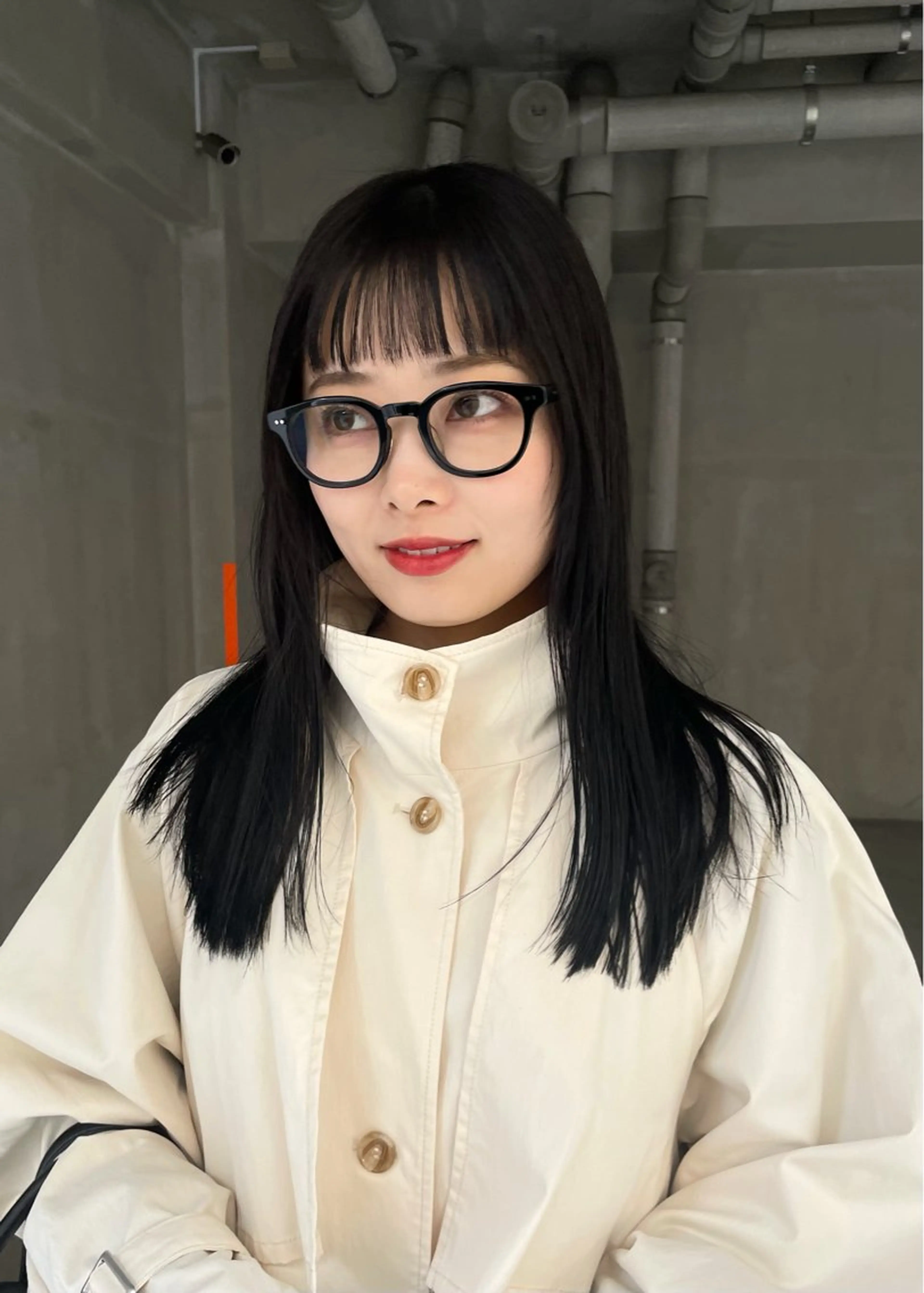 セミロング パーマ レイヤーカット ストレートパーマ カット 縮毛矯正 トリートメント 福岡美容室/ボブ /レイヤー/メンズのヘアスタイル