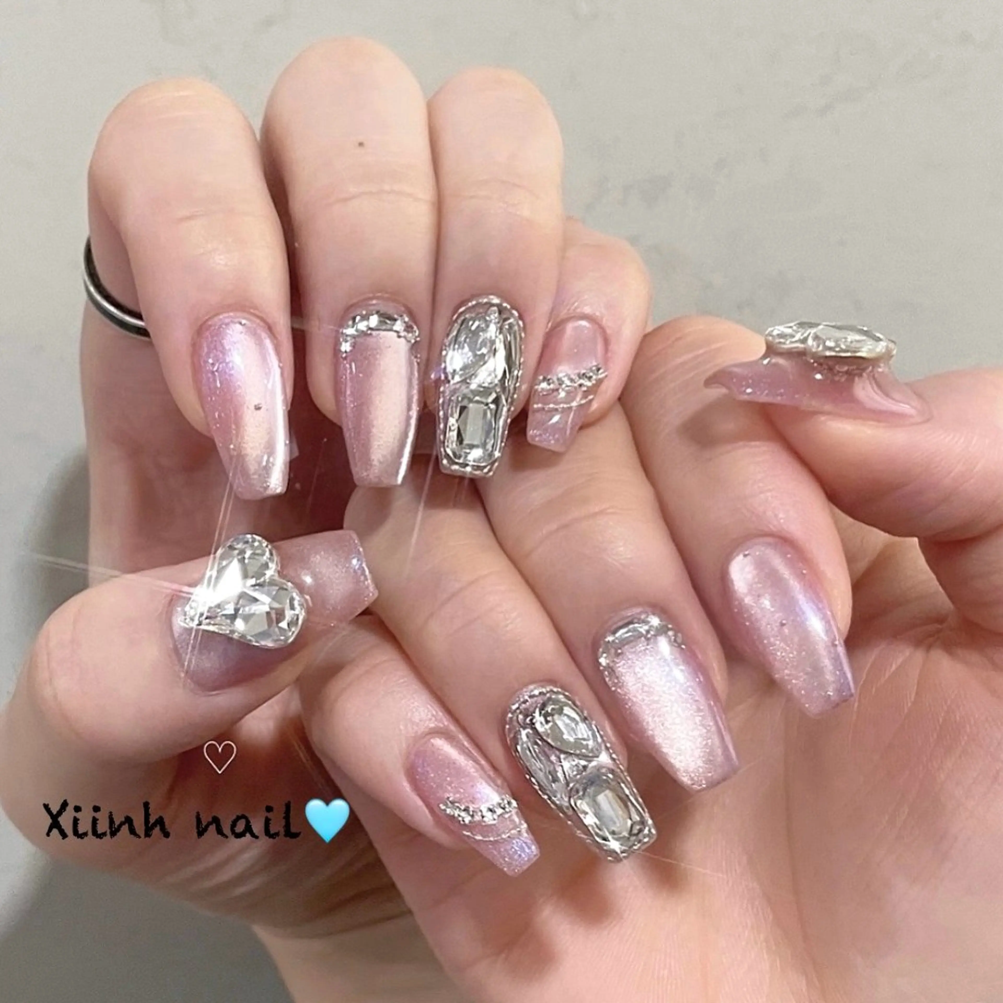 ネイル チークネイル フットネイル フレンチネイル ジェルネイル ハロウィン XIINH NAIL SALONのネイルデザイン