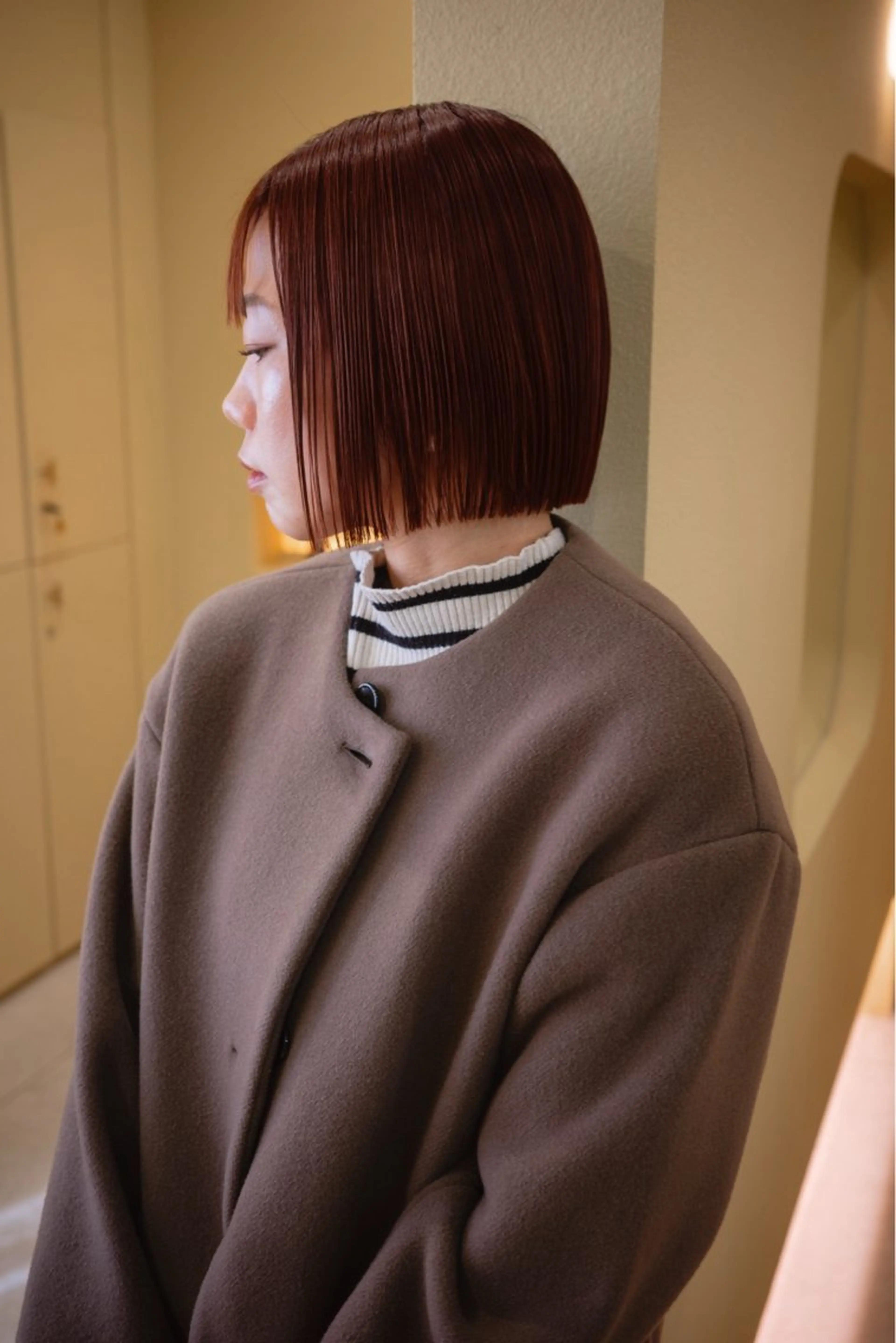 ショート カラー ホンマル　モトキ /ボブ/暖色🍊のヘアスタイル