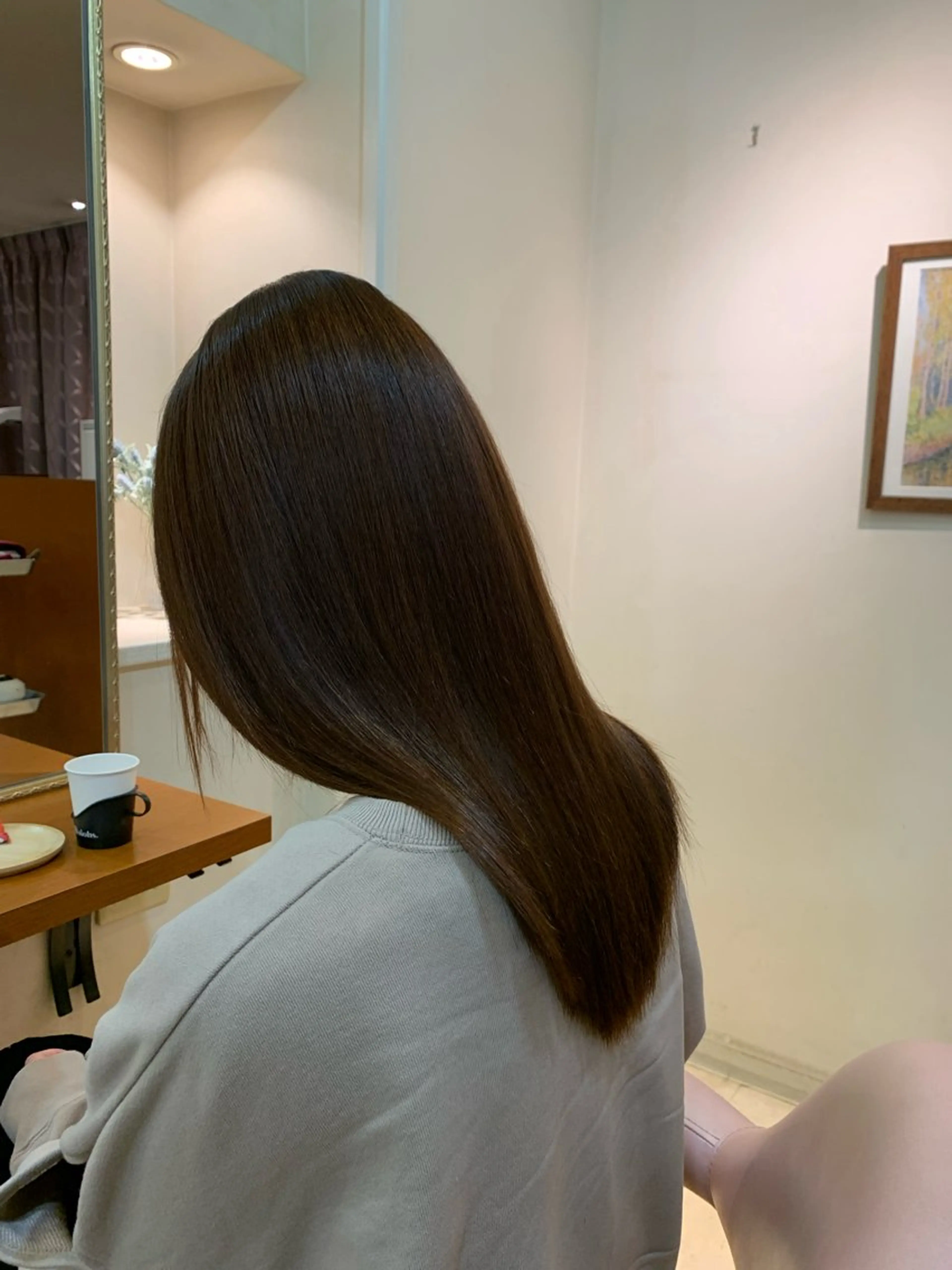 ロング カット 縮毛矯正 トリートメント STELLA所属・髪質改善/縮毛矯正 /菊田将成のヘアスタイル