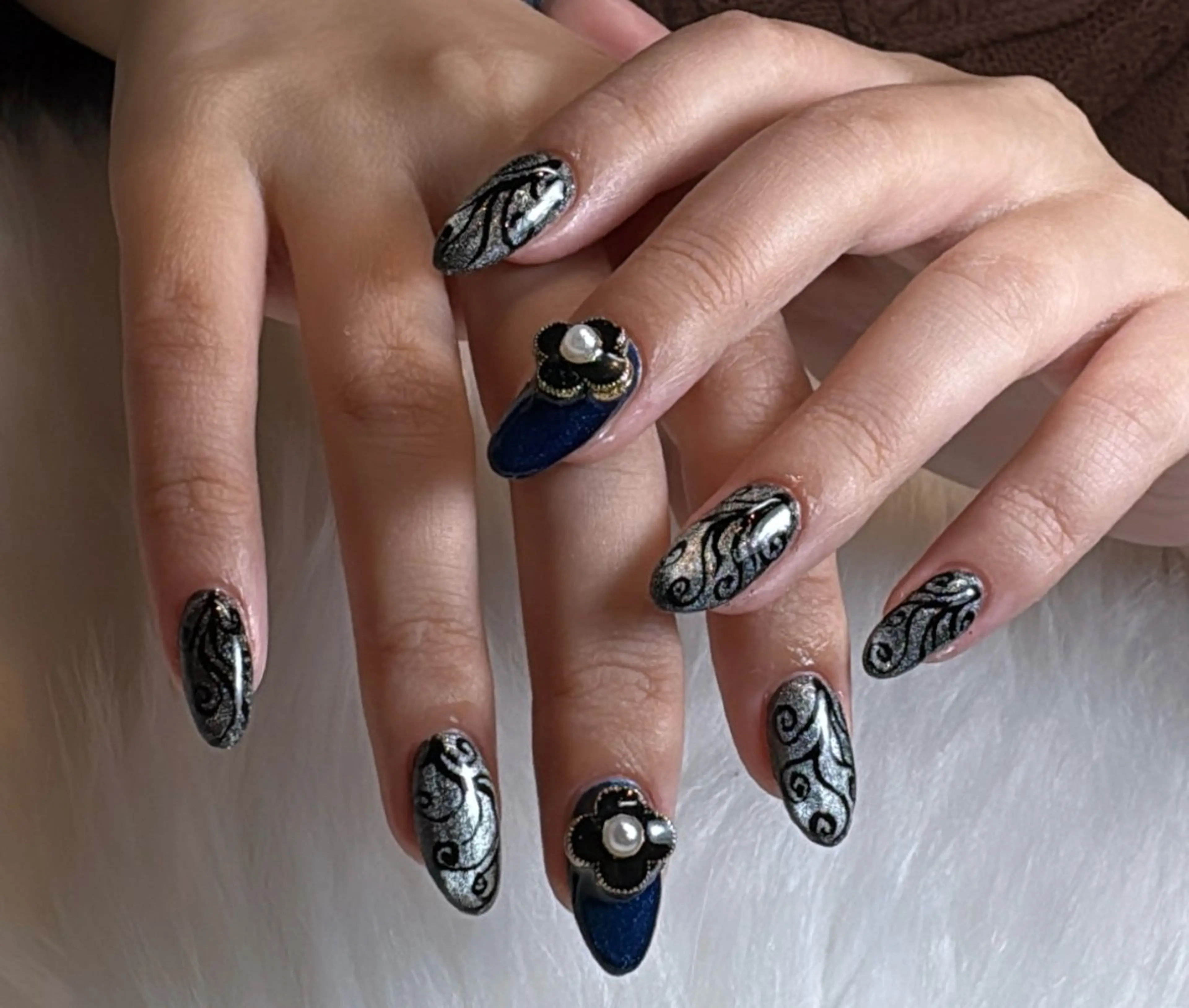 ネイル 🫧yua 🌸🫧のネイルデザイン