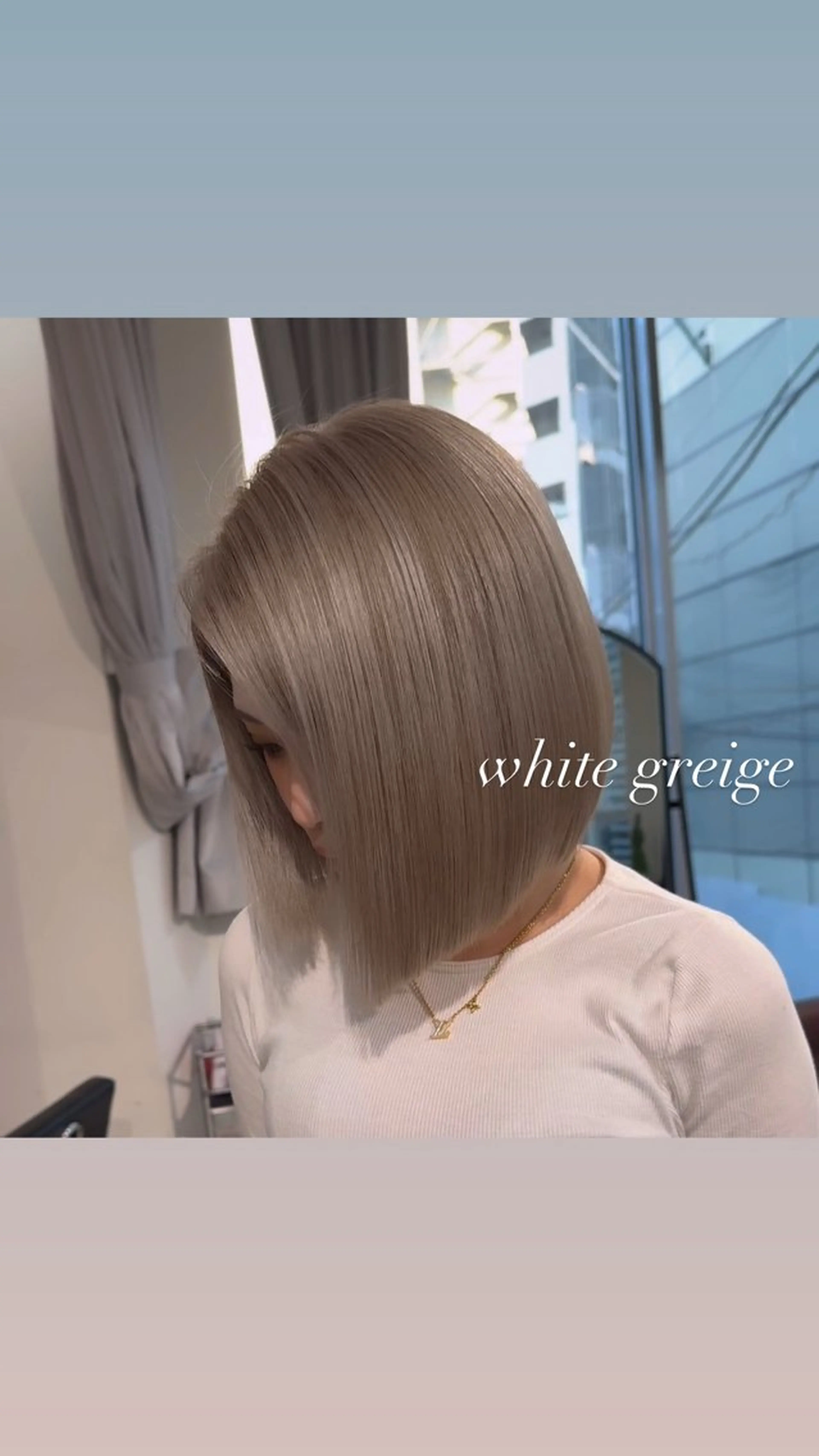 ミディアム カラー カット ヘアカラー トリートメント ヘアセット 💜ハイトーン💛 マジカルかいちゃんのヘアスタイル