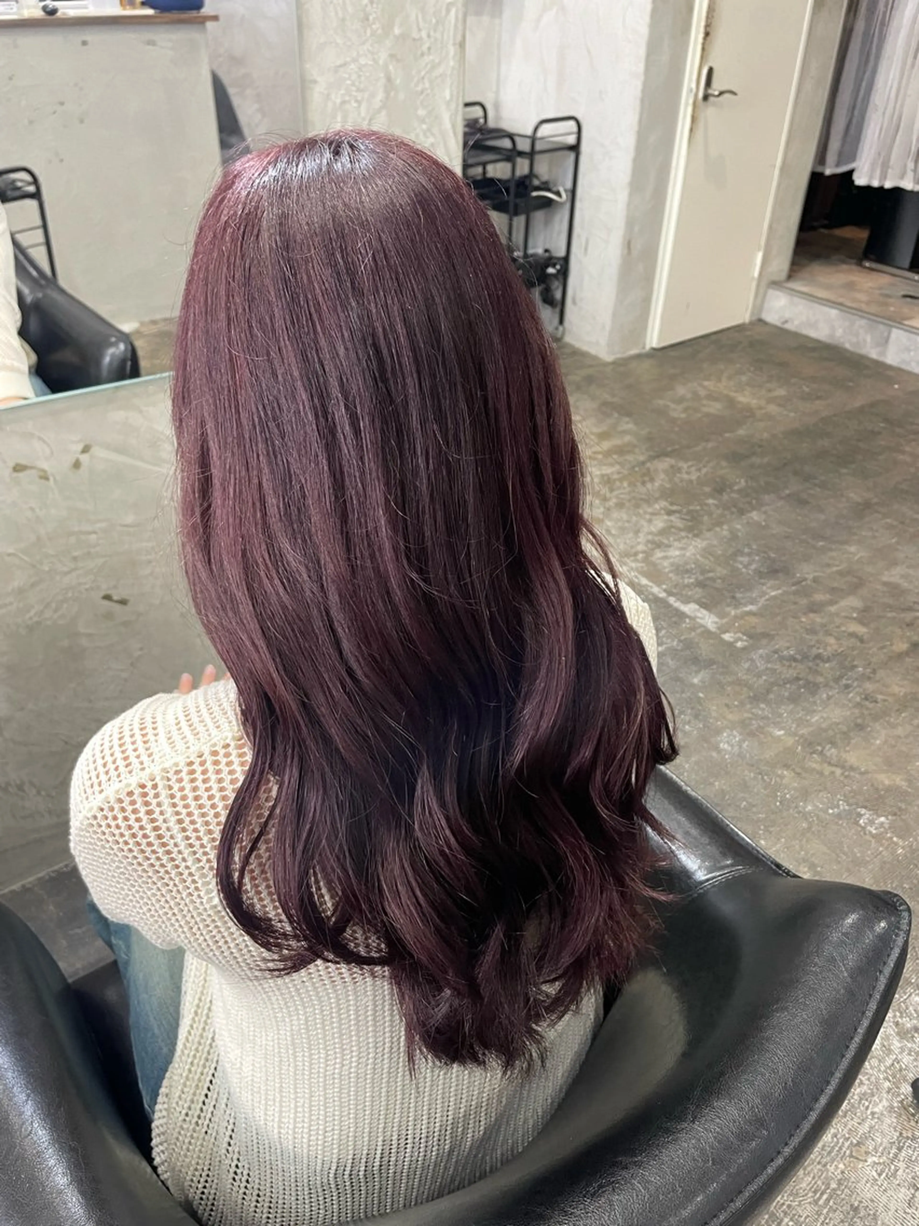 ロング ヘアカラー MaisonHALU さくらのヘアスタイル