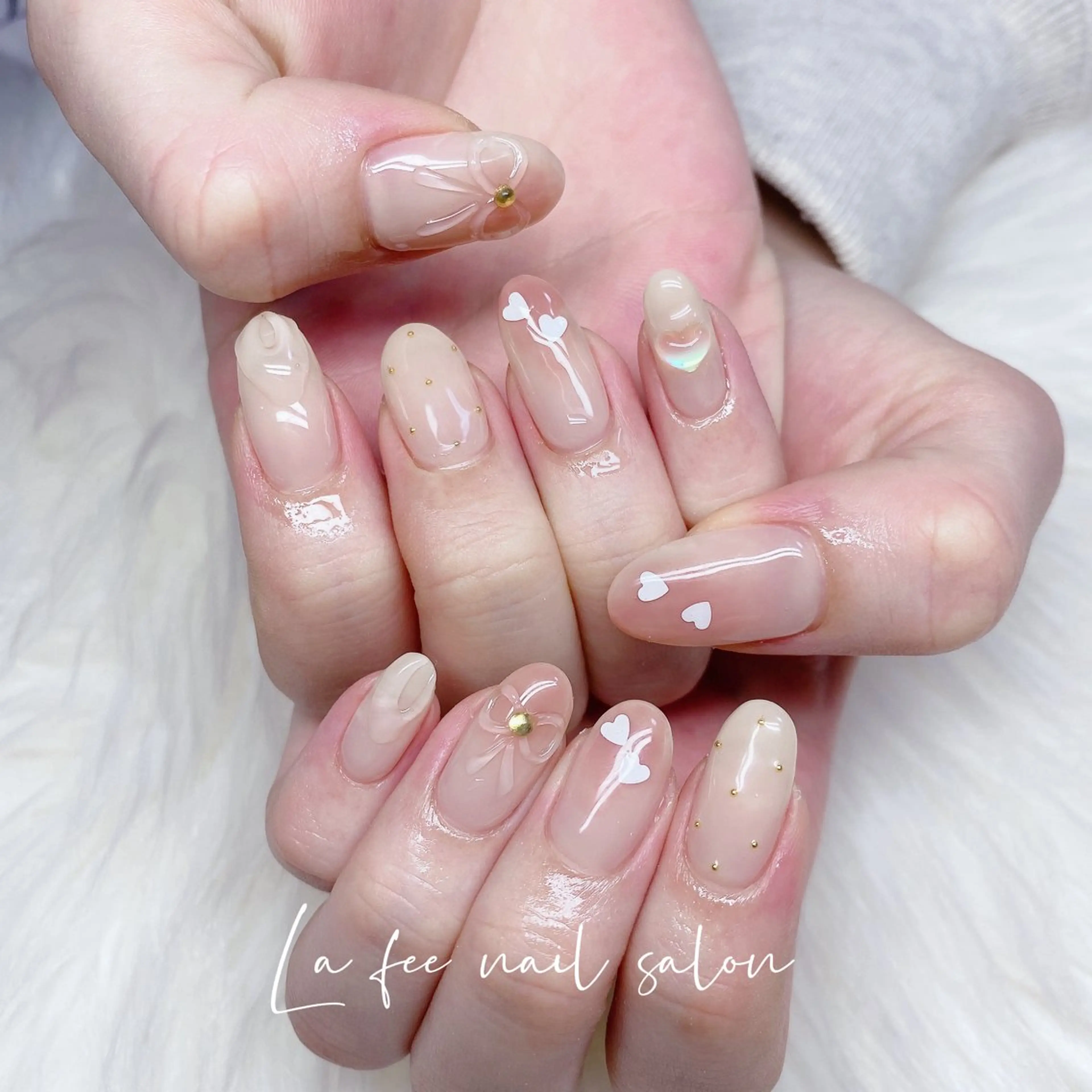 ネイル ハンドネイル ハンドケア La feeのネイルデザイン