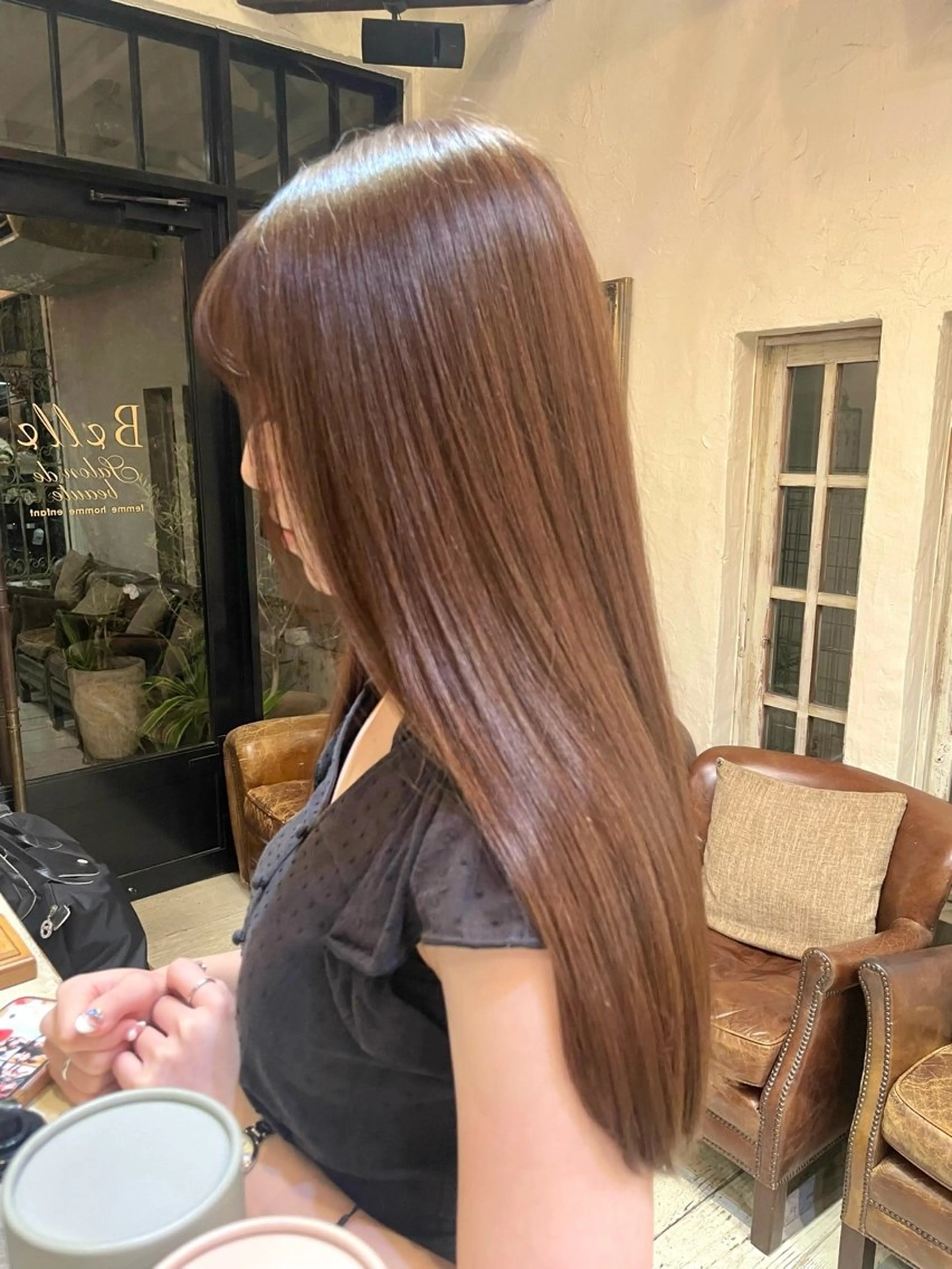 カット+ 縮毛矯正の写真