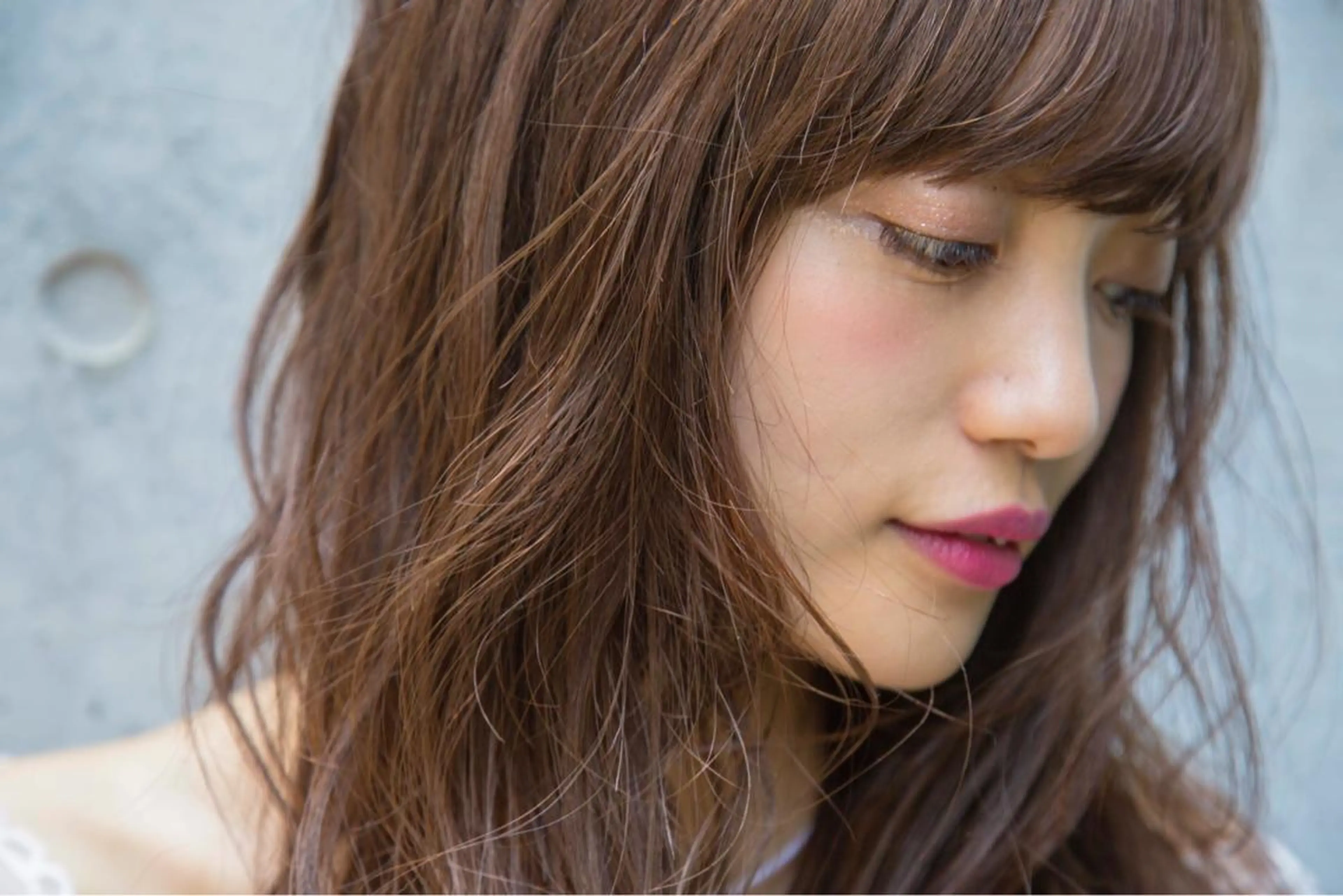 ミディアム 顔周りカット 似合わせカット 小顔カット カット ヘアセット apish aoyama所属・武 愛子の眉毛・アイブロウイメージ