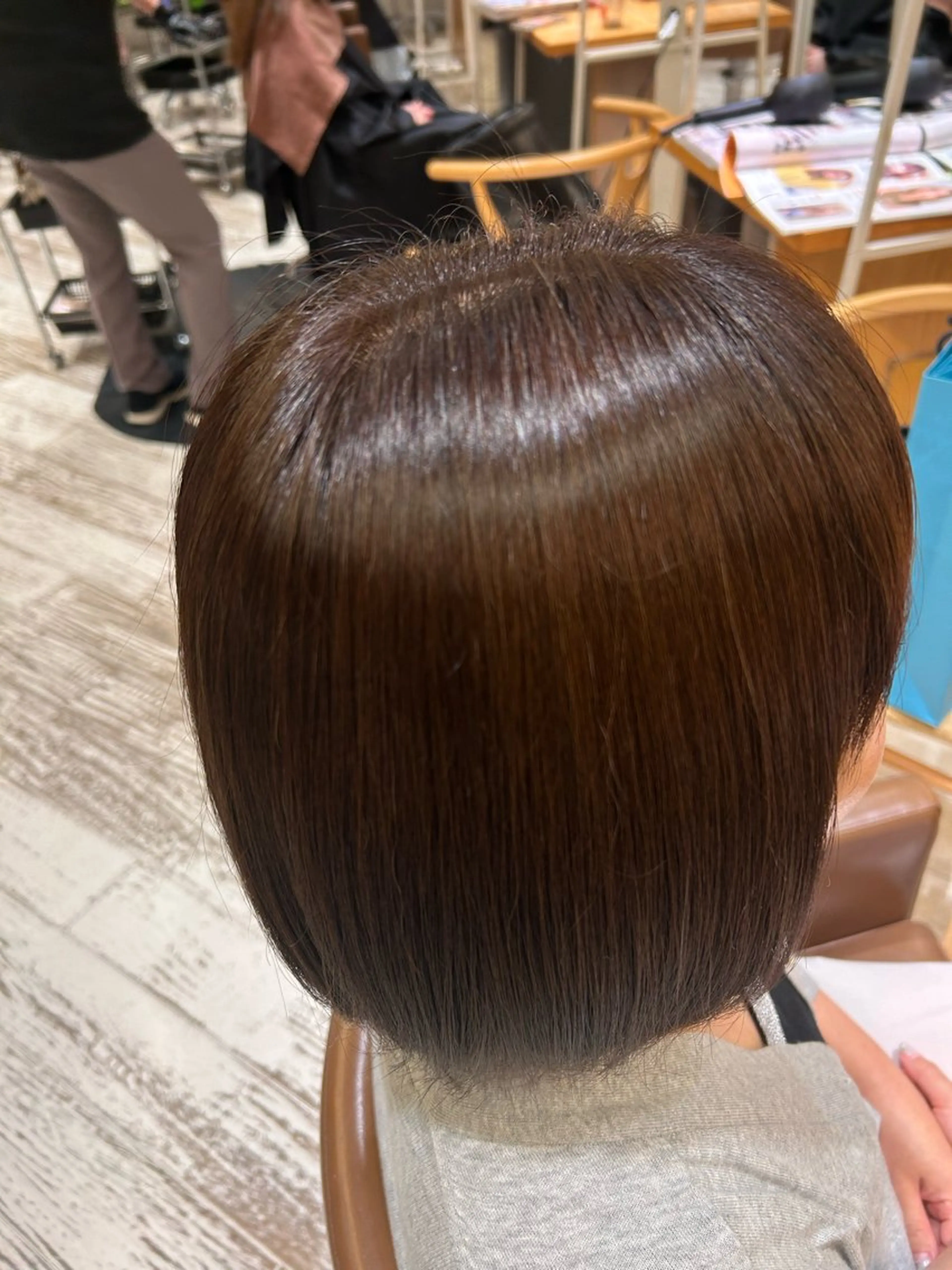 カラー オーガニックカラー 白岩 君予のヘアスタイル