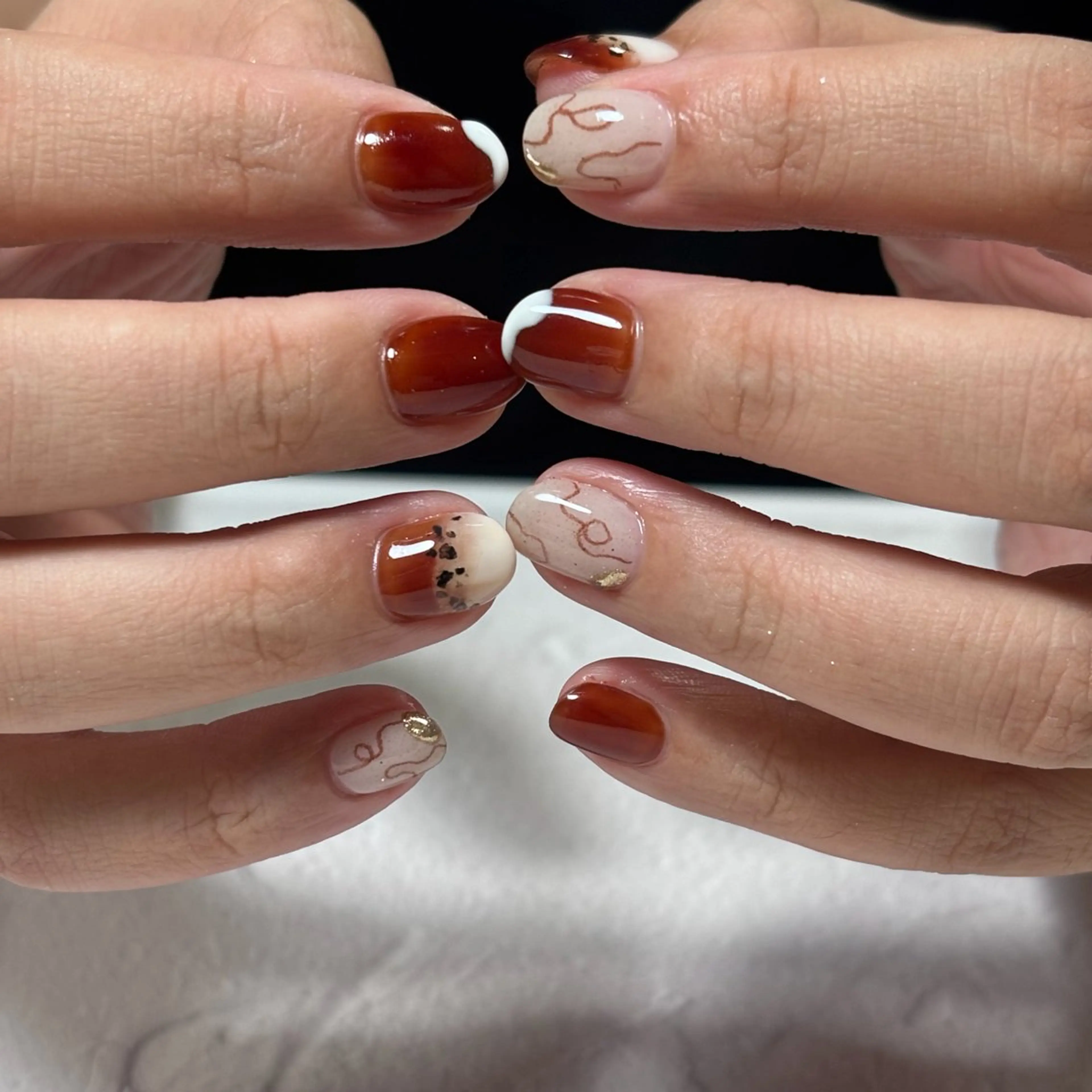 ネイル アートネイル ハンドネイル Nail salon RAVE所属・Salon Asterのネイルデザイン