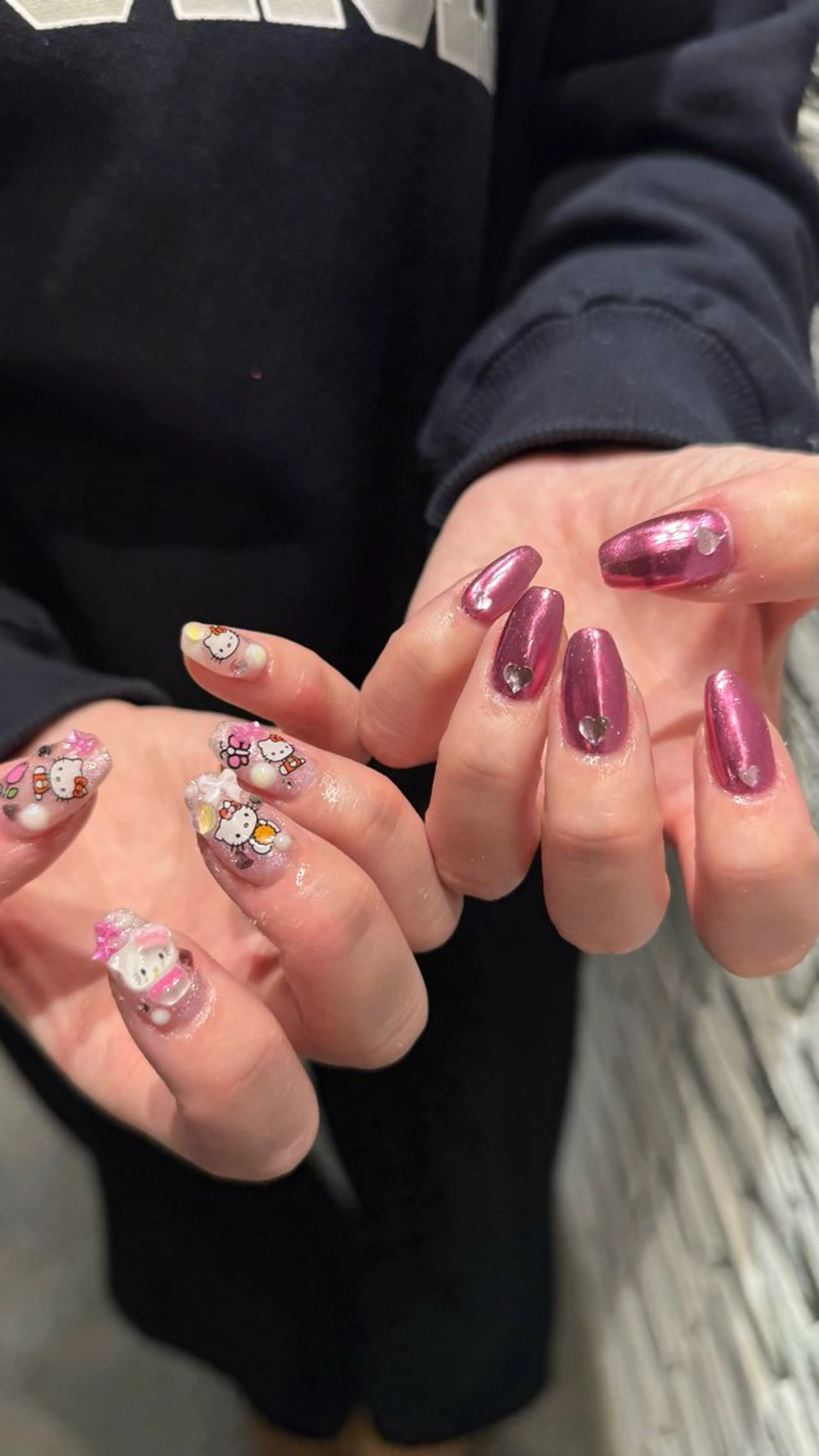 ミディアム m kaori𓃟のネイルデザイン