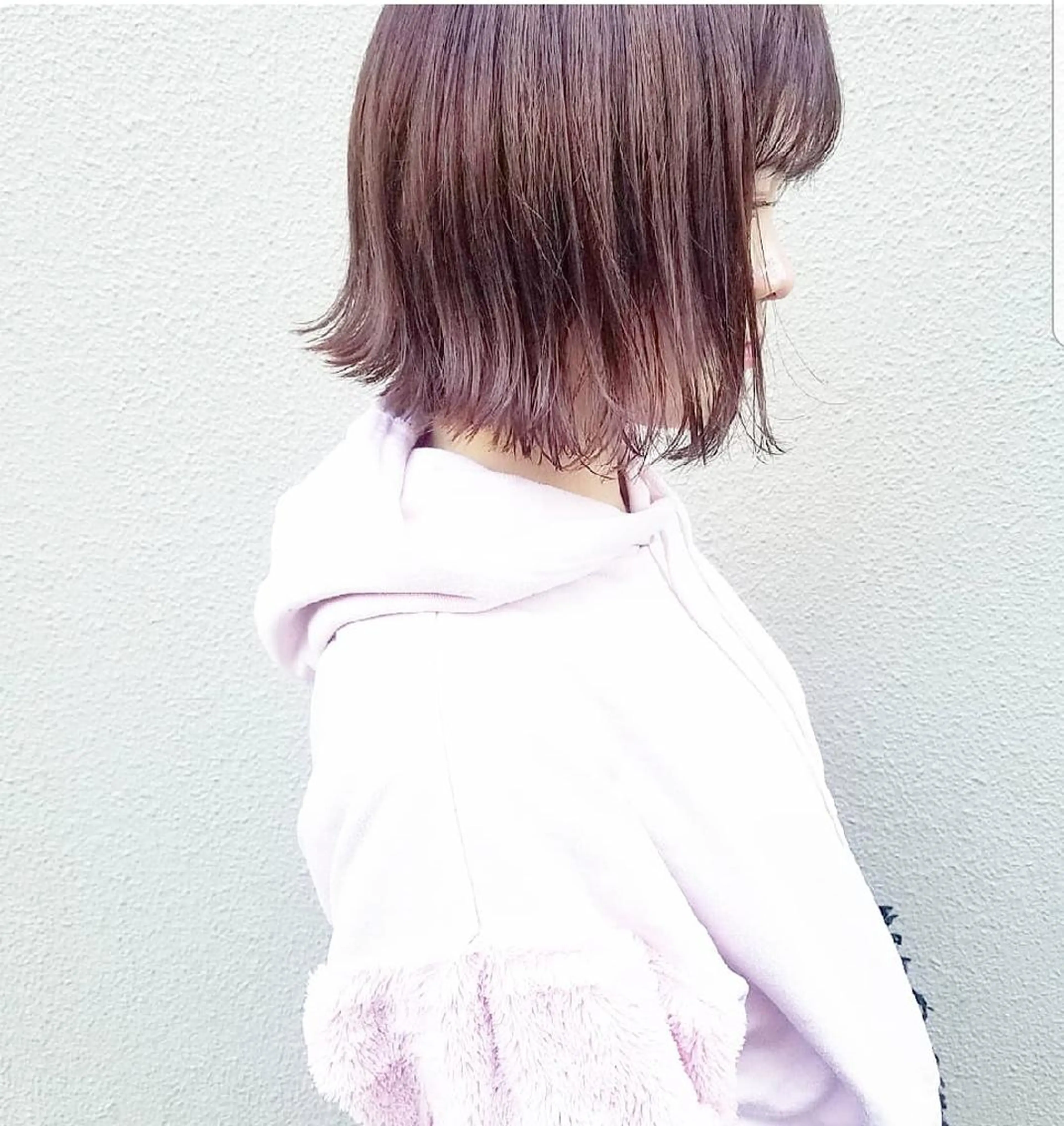 カラー 🙃 透明感カラー/ボブのヘアスタイル