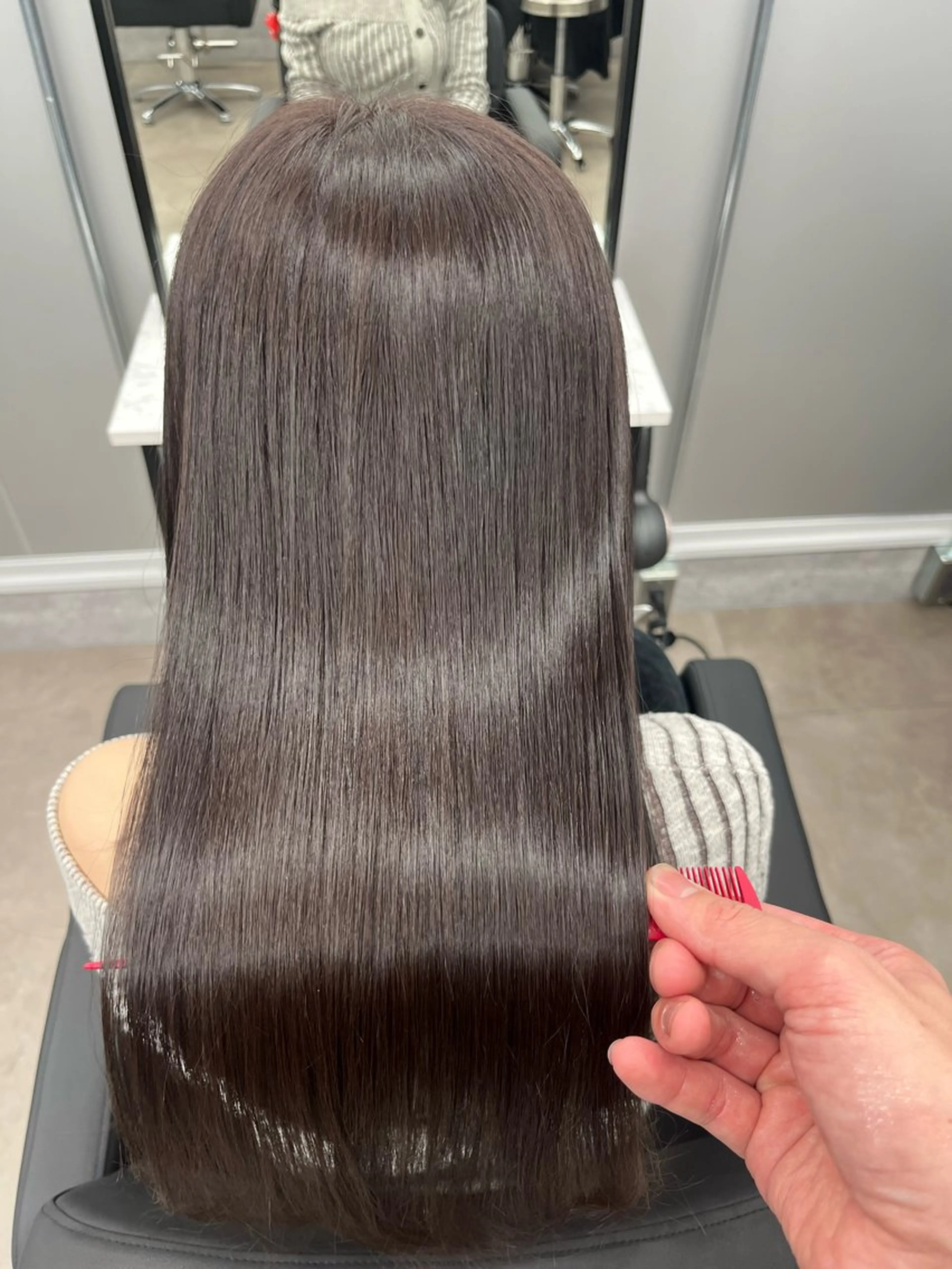 ロング カラー パーマ 🌈艶髪/髪質改善 新宿itouのヘアスタイル