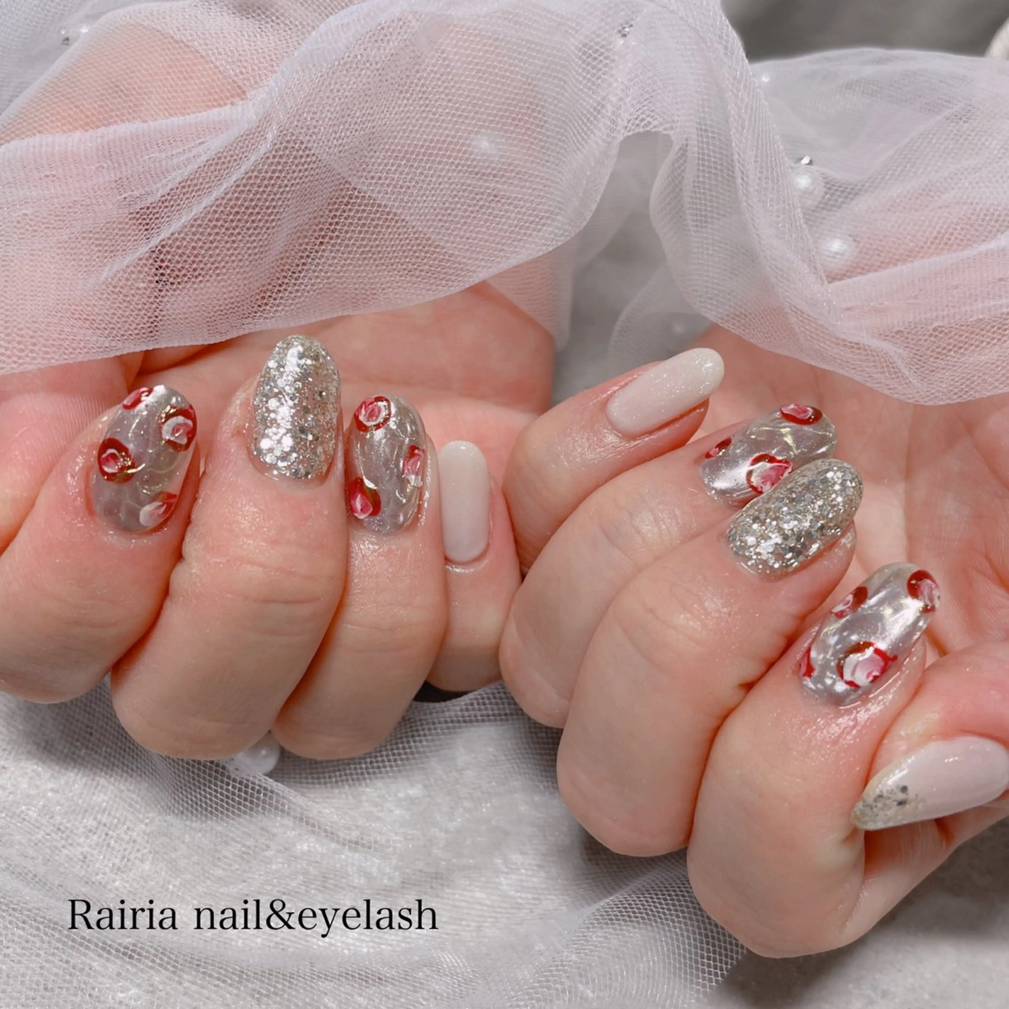 ネイル 持ち込み ハンドネイル Rairia nail&eyelash小岩店所属・Rairianail 小岩店のネイルデザイン